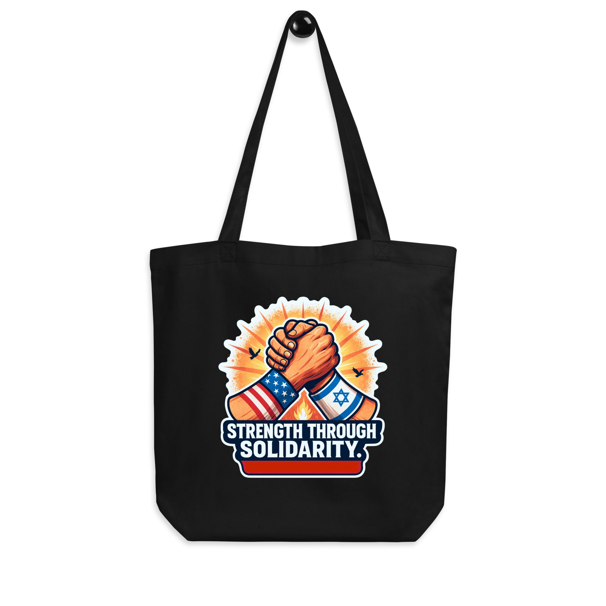 Strength Through Solidarity Eco Tote Bag - American Zionist
