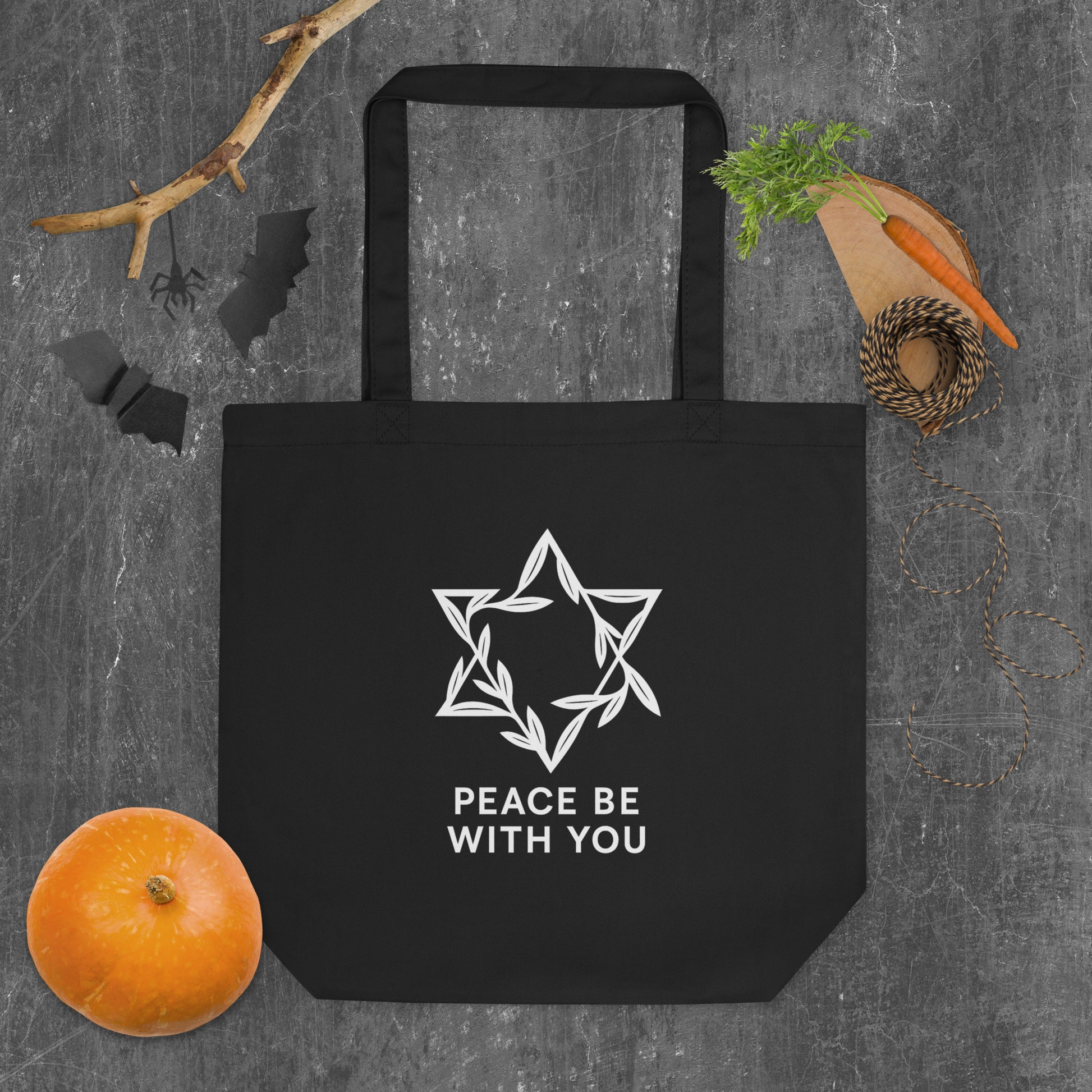 Peacewoven Star Eco Tote Bag - American Zionist