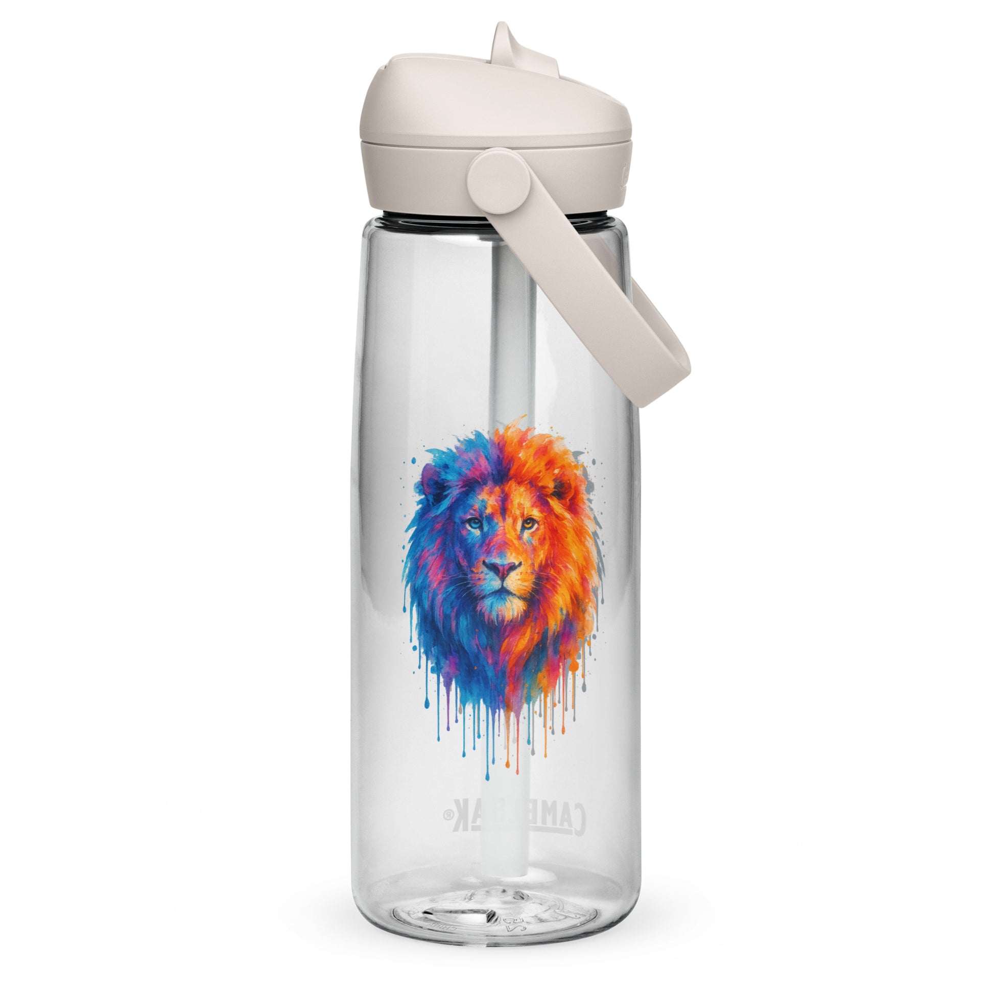 Judah Unleashed Flip Straw Water Bottle - American Zionist