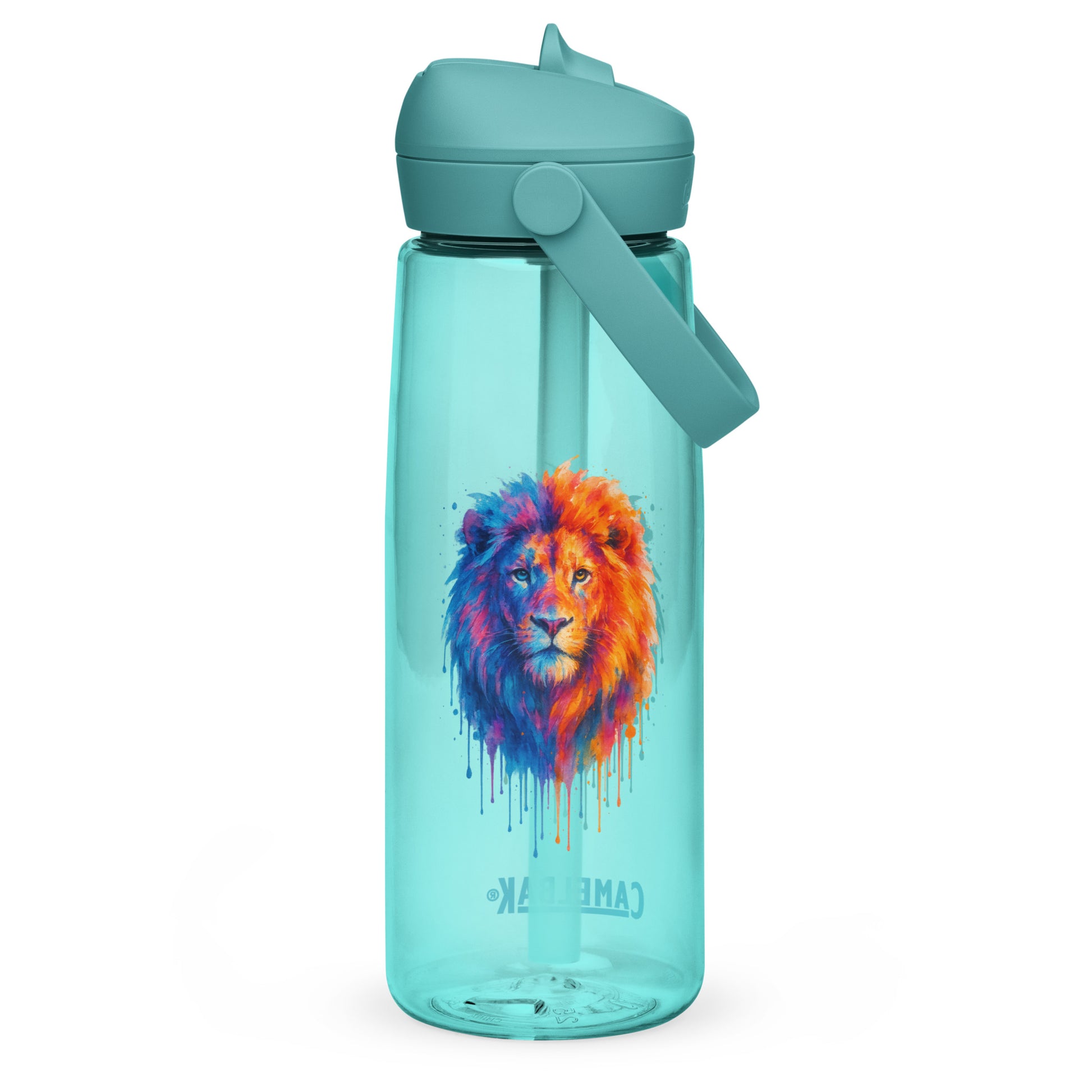 Judah Unleashed Flip Straw Water Bottle - American Zionist