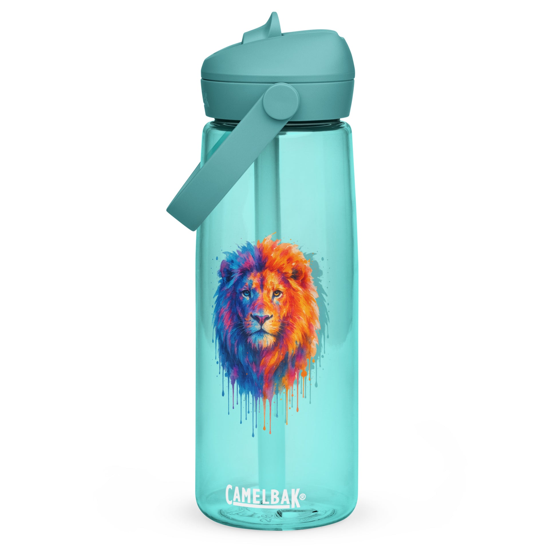 Judah Unleashed Flip Straw Water Bottle - American Zionist