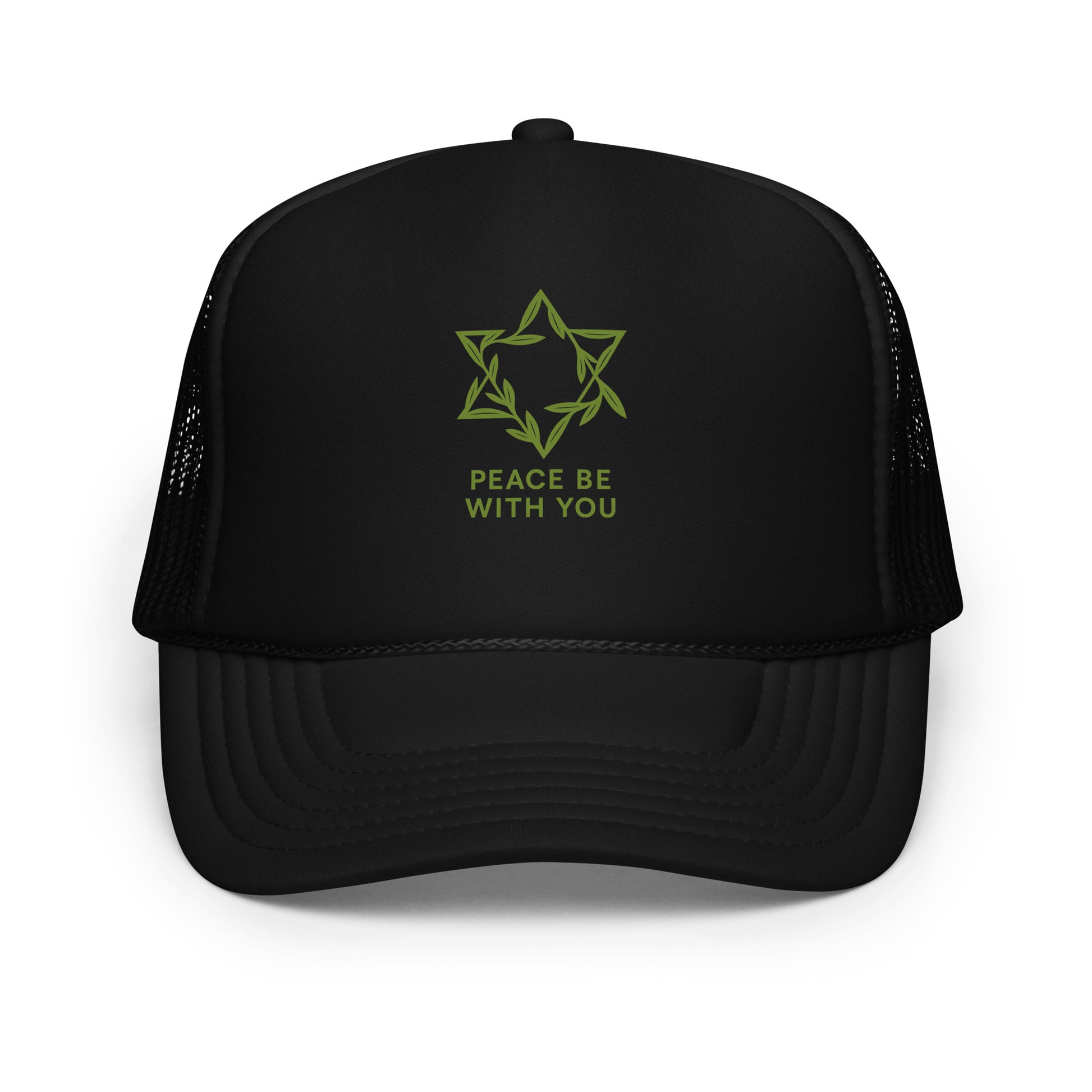 Peacewoven Star Foam Trucker Hat - American Zionist