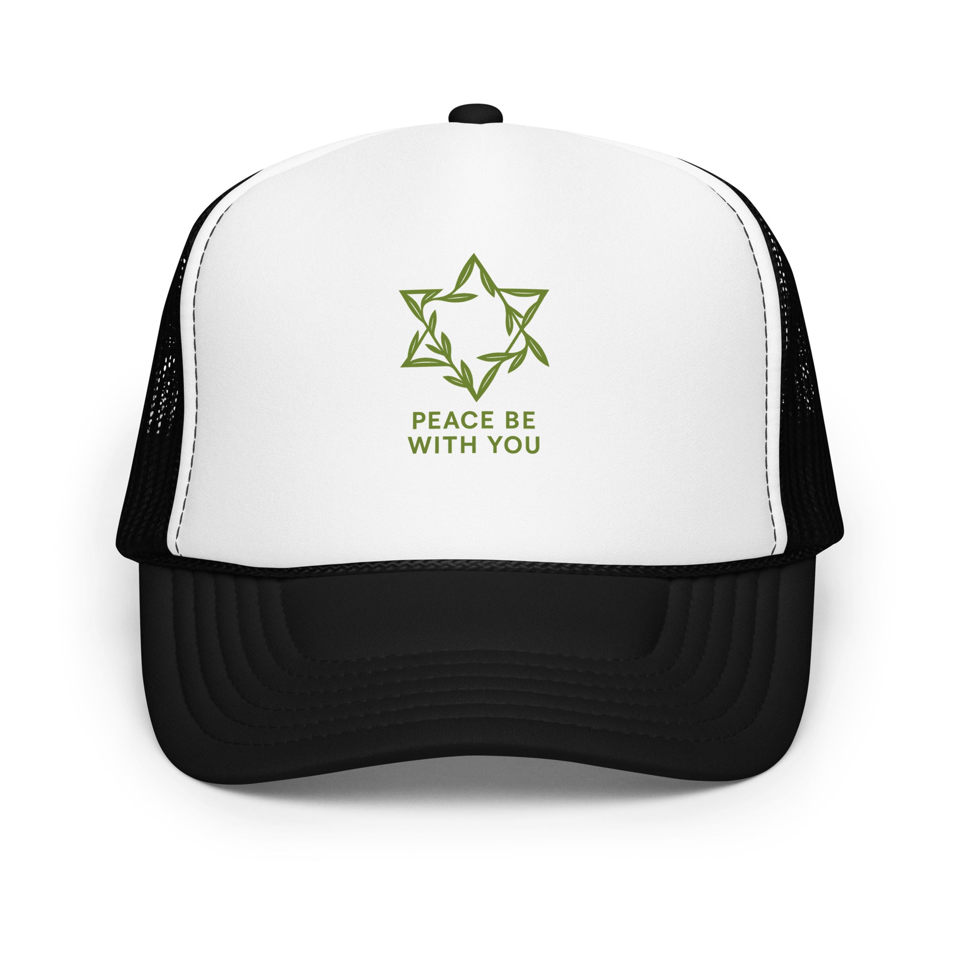 Peacewoven Star Foam Trucker Hat - American Zionist
