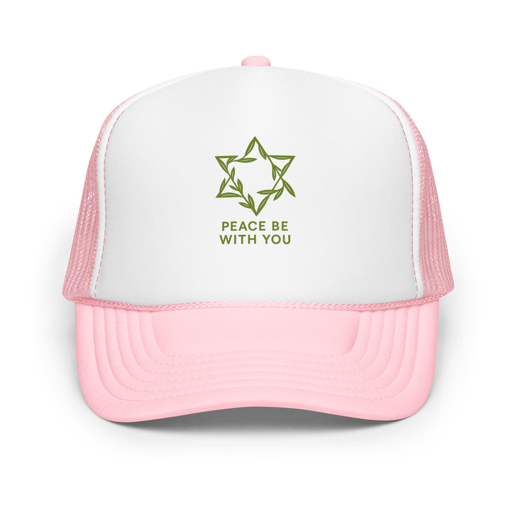 Peacewoven Star Foam Trucker Hat - American Zionist