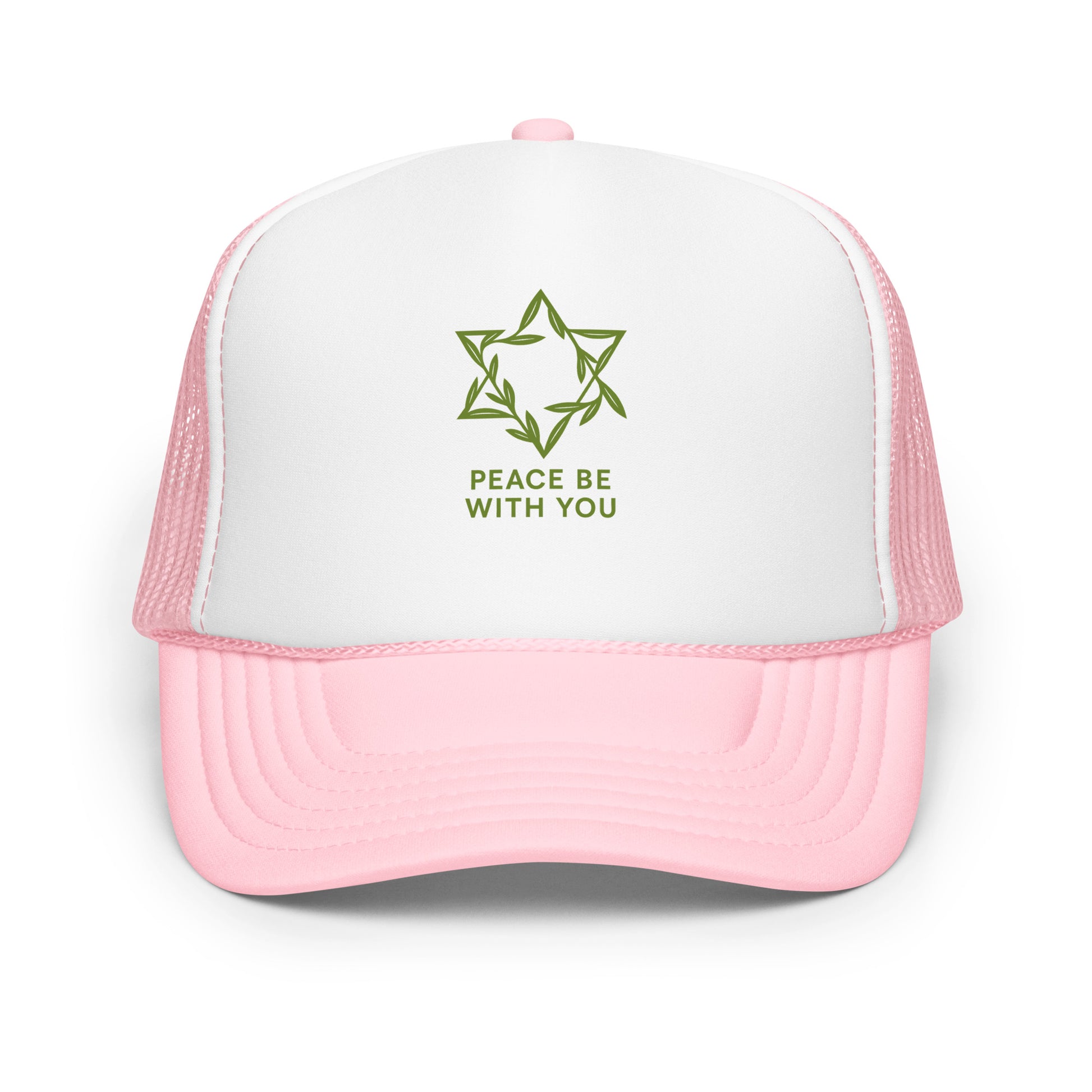 Peacewoven Star Foam Trucker Hat - American Zionist