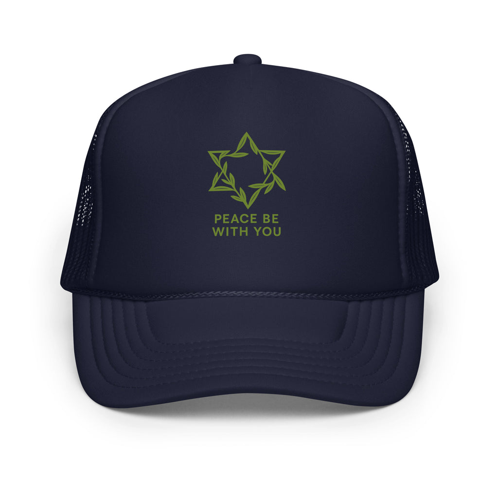 Peacewoven Star Foam Trucker Hat - American Zionist