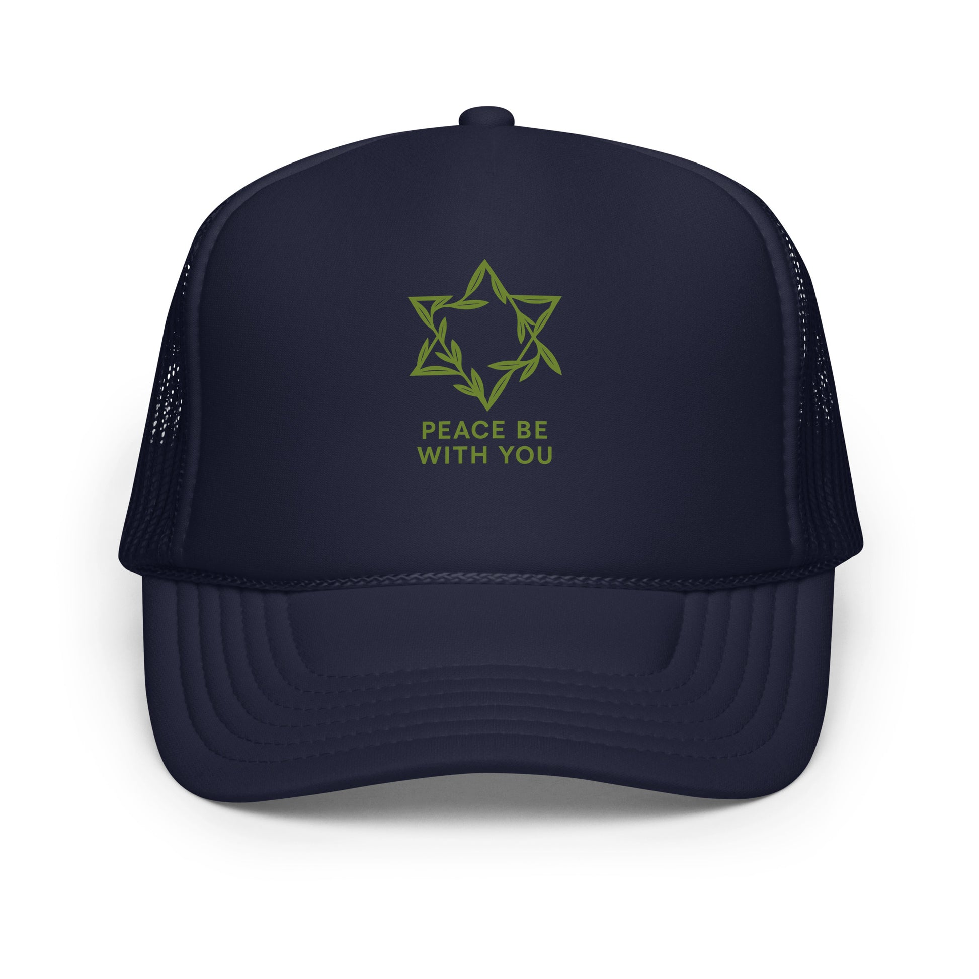 Peacewoven Star Foam Trucker Hat - American Zionist