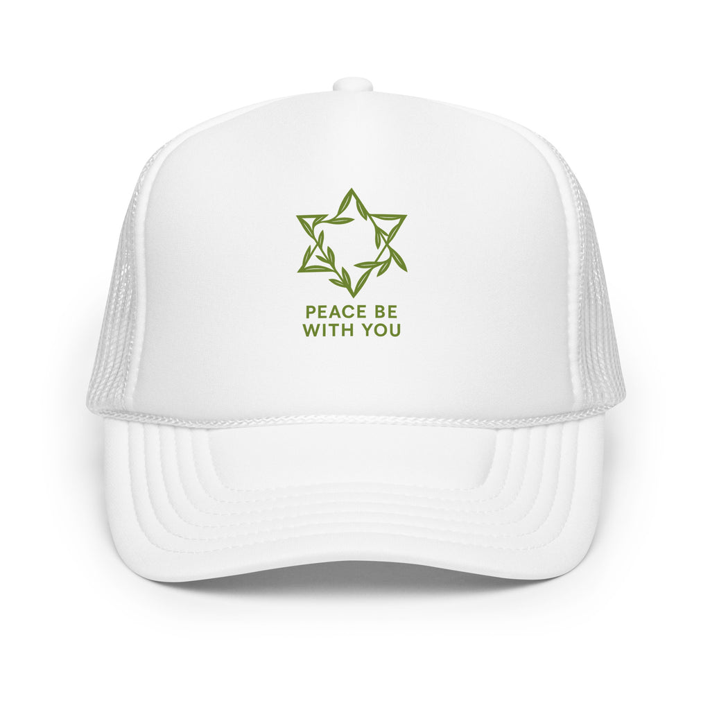 Peacewoven Star Foam Trucker Hat - American Zionist
