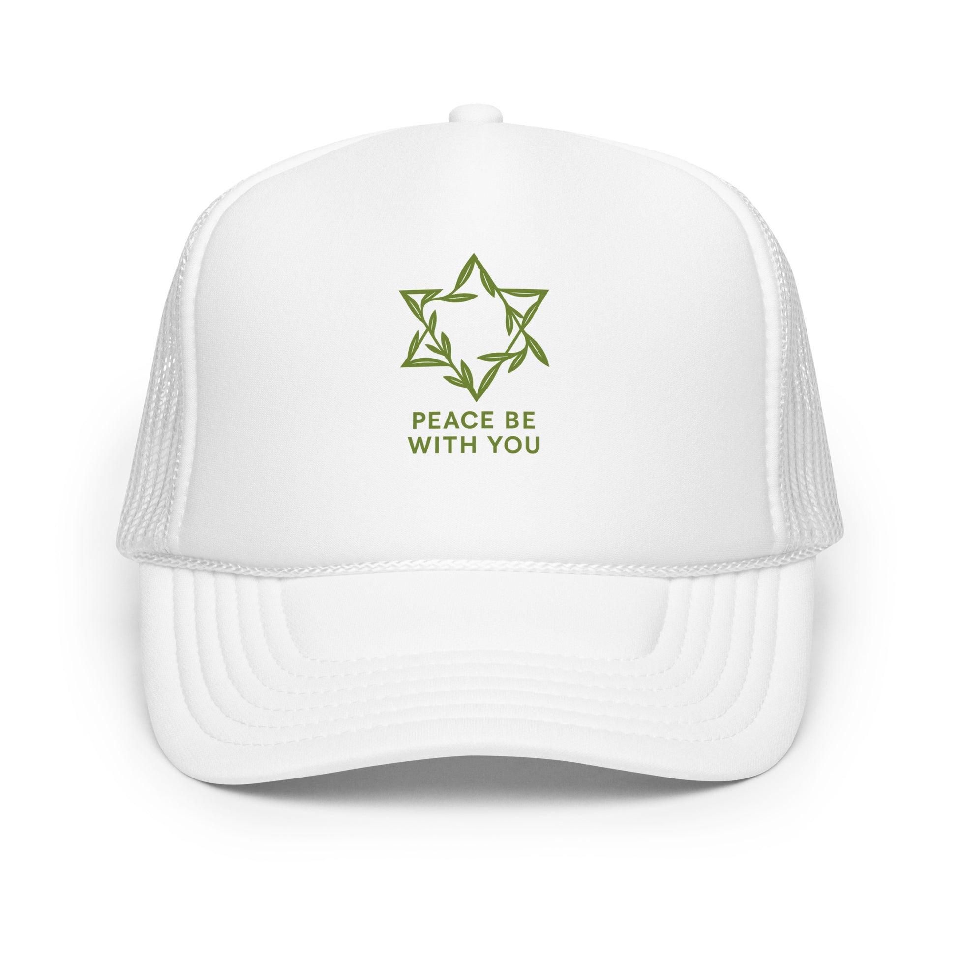 Peacewoven Star Foam Trucker Hat - American Zionist