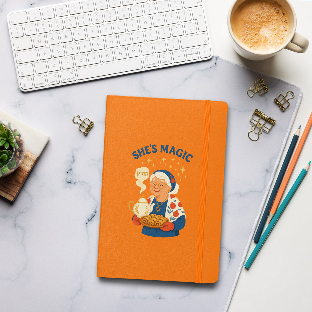 Grandma Magic Hardcover Bound Notebook - American Zionist