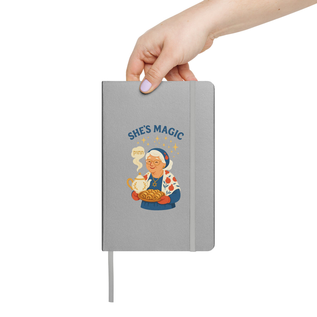 Grandma Magic Hardcover Bound Notebook - American Zionist