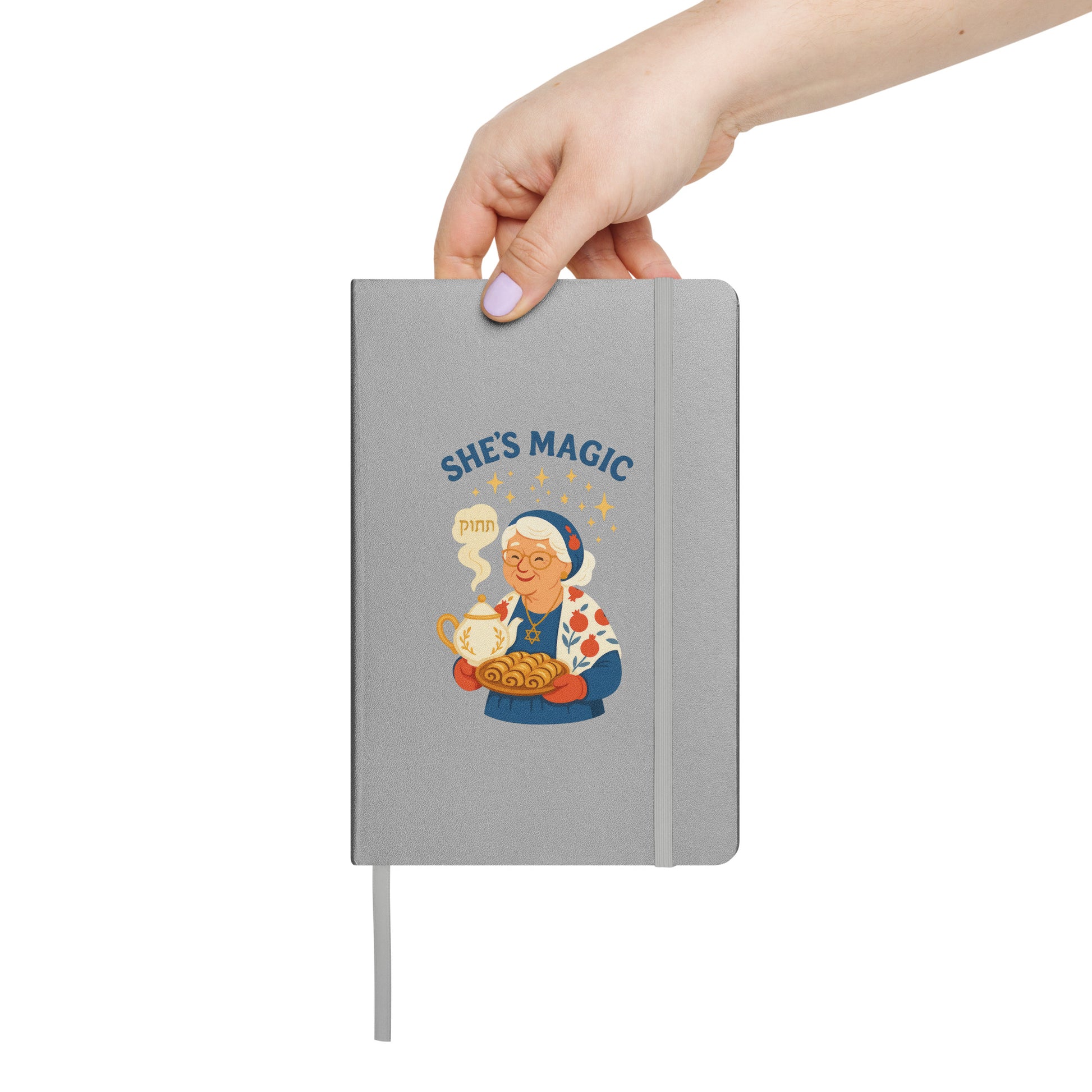 Grandma Magic Hardcover Bound Notebook - American Zionist