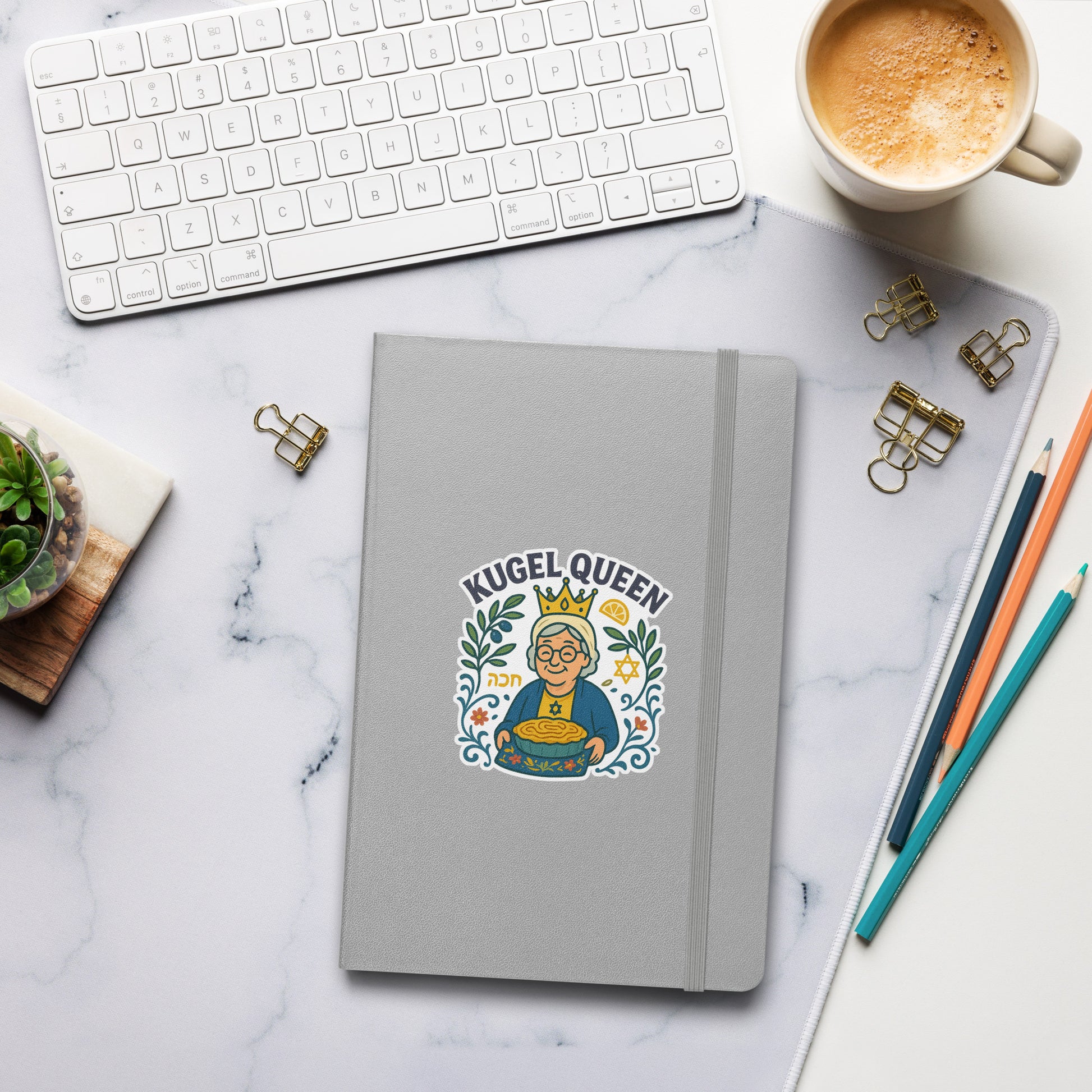 Kugel Queen Hardcover Bound Notebook - American Zionist