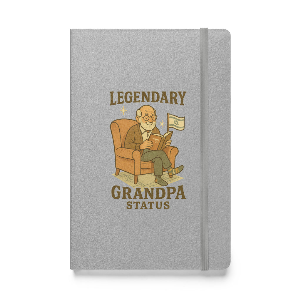 Legendary Grandpa Hardcover Bound Notebook - American Zionist