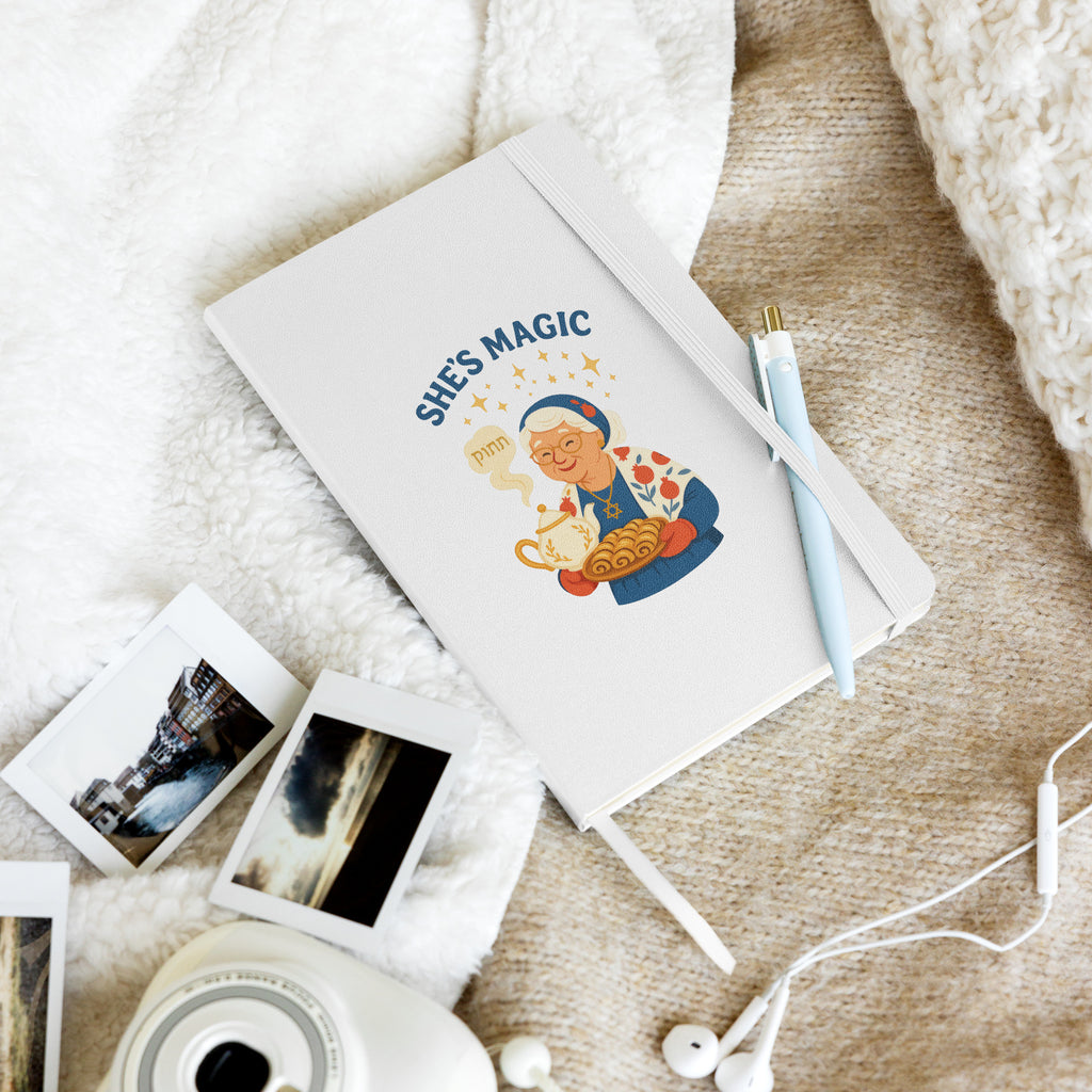 Grandma Magic Hardcover Bound Notebook - American Zionist