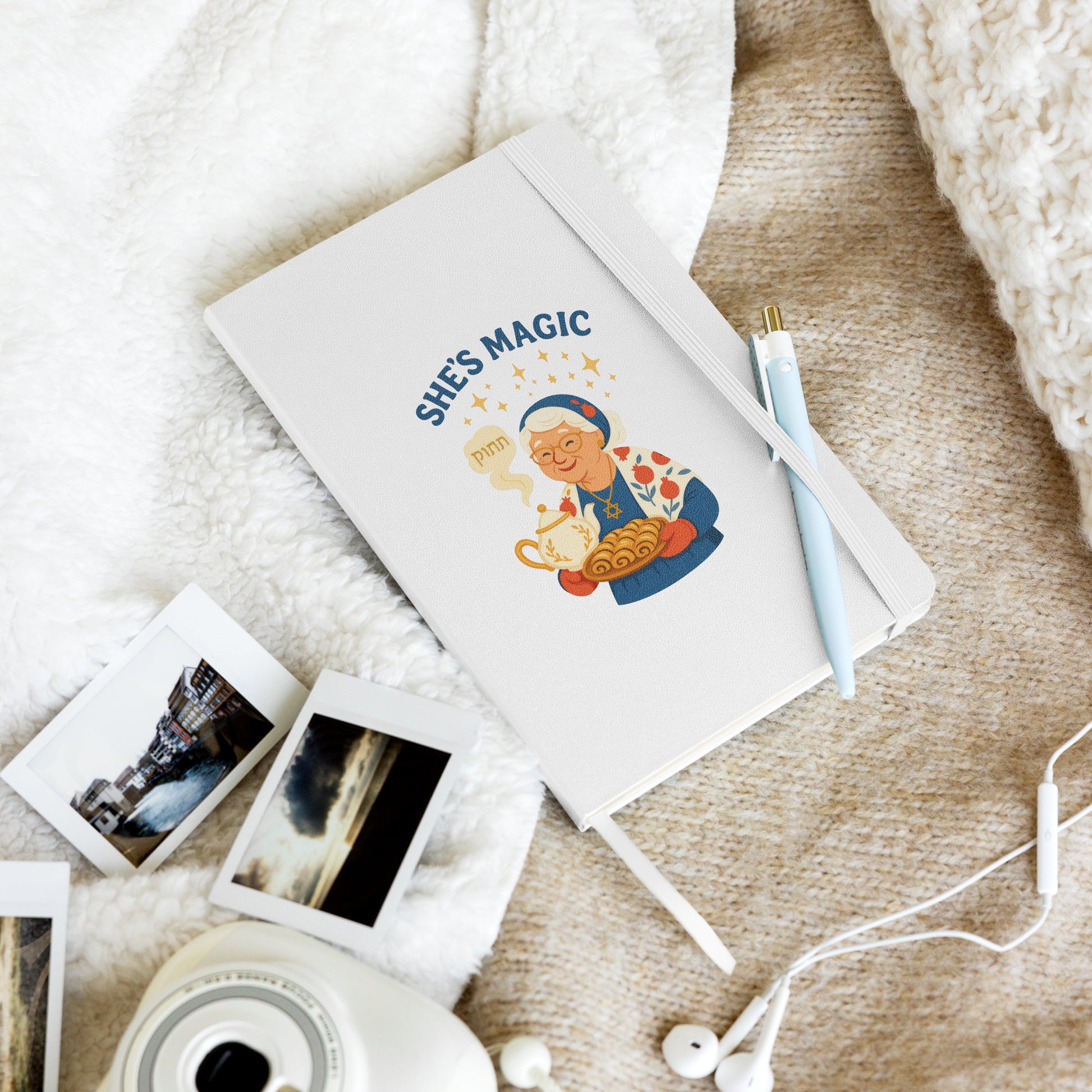 Grandma Magic Hardcover Bound Notebook - American Zionist