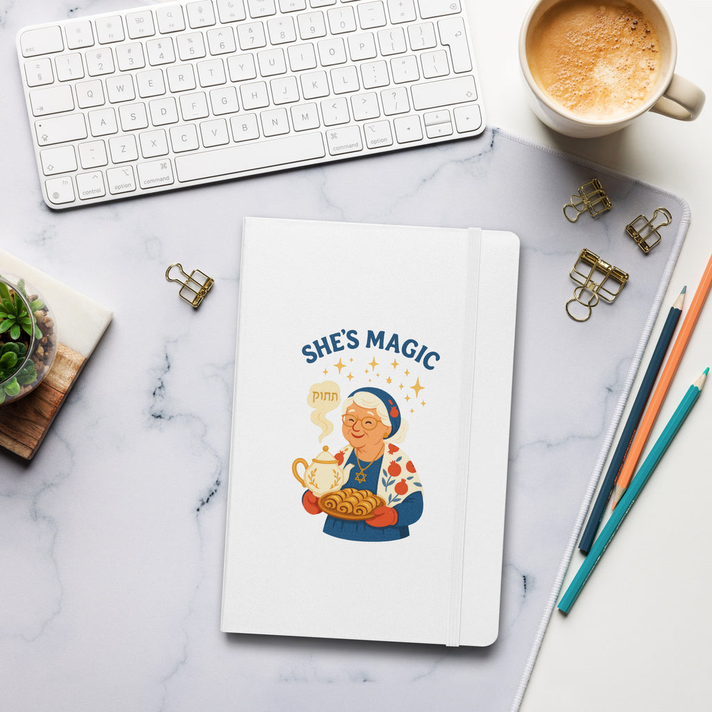 Grandma Magic Hardcover Bound Notebook - American Zionist