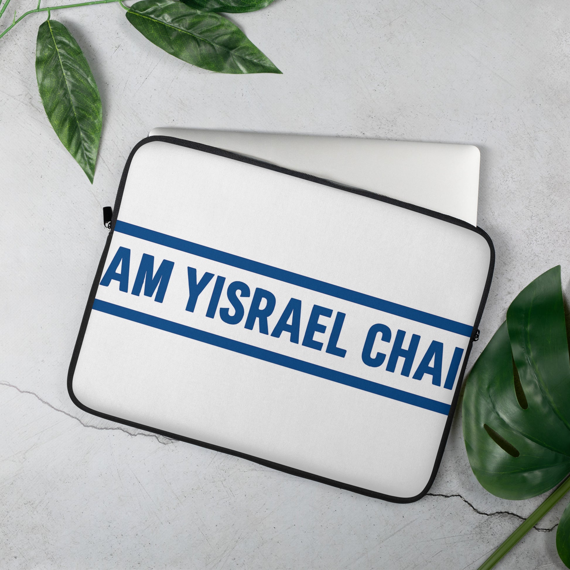 Chai Bar Wordmark Laptop Sleeve - American Zionist