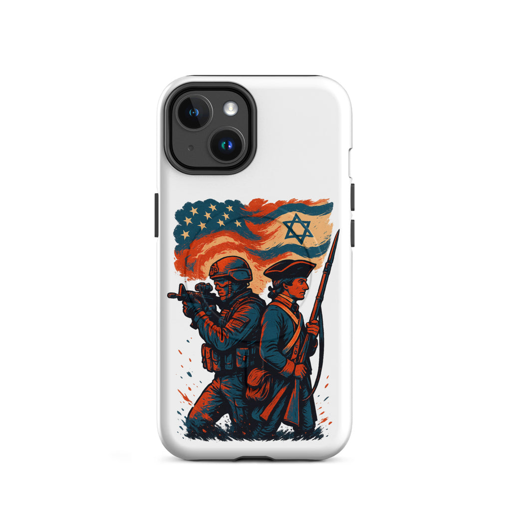 Defenders Across Generations MagSafe® Tough Case for iPhone® - American Zionist