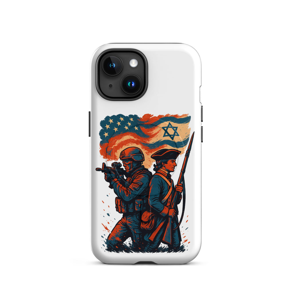 Defenders Across Generations MagSafe® Tough Case for iPhone® - American Zionist
