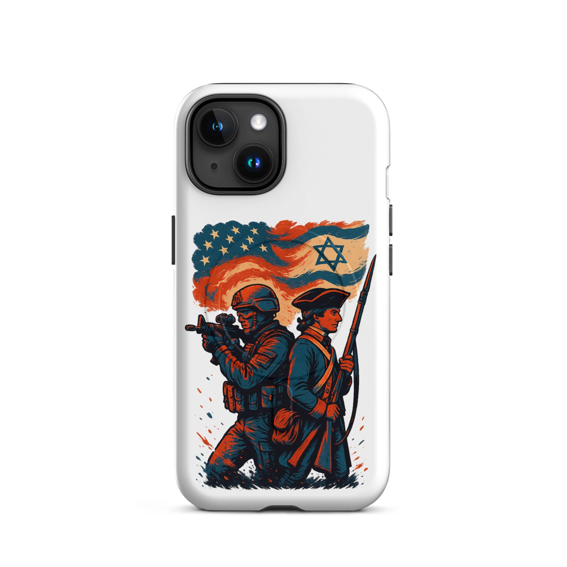 Defenders Across Generations MagSafe® Tough Case for iPhone® - American Zionist