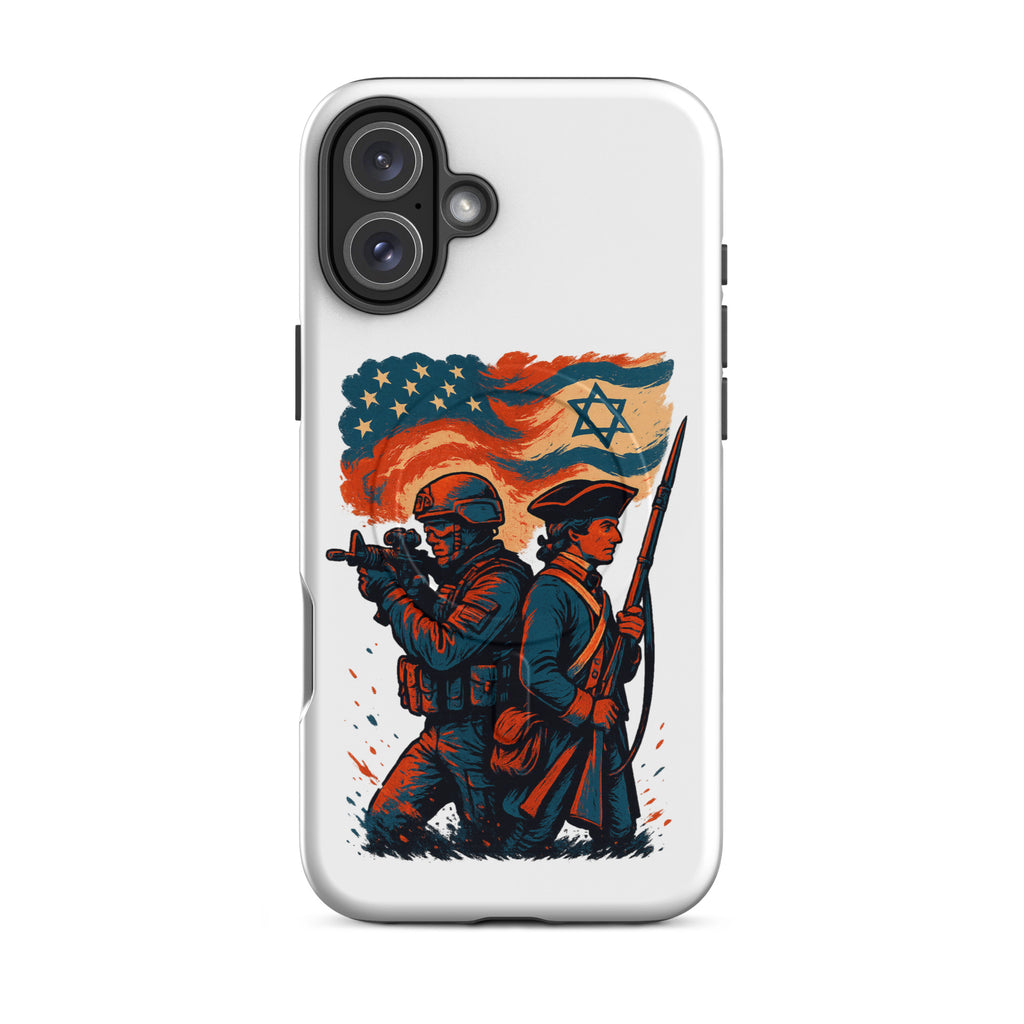 Defenders Across Generations MagSafe® Tough Case for iPhone® - American Zionist