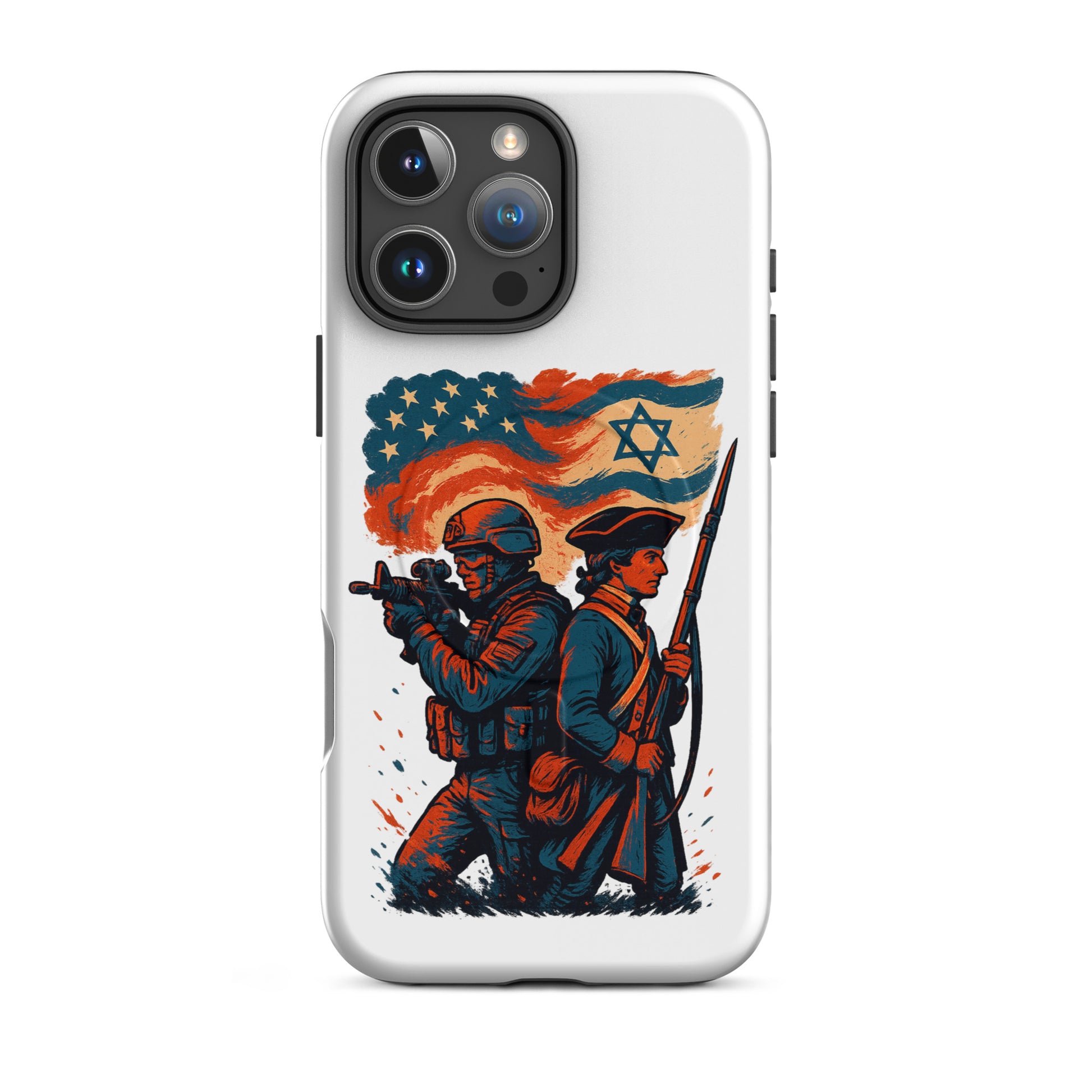 Defenders Across Generations MagSafe® Tough Case for iPhone® - American Zionist