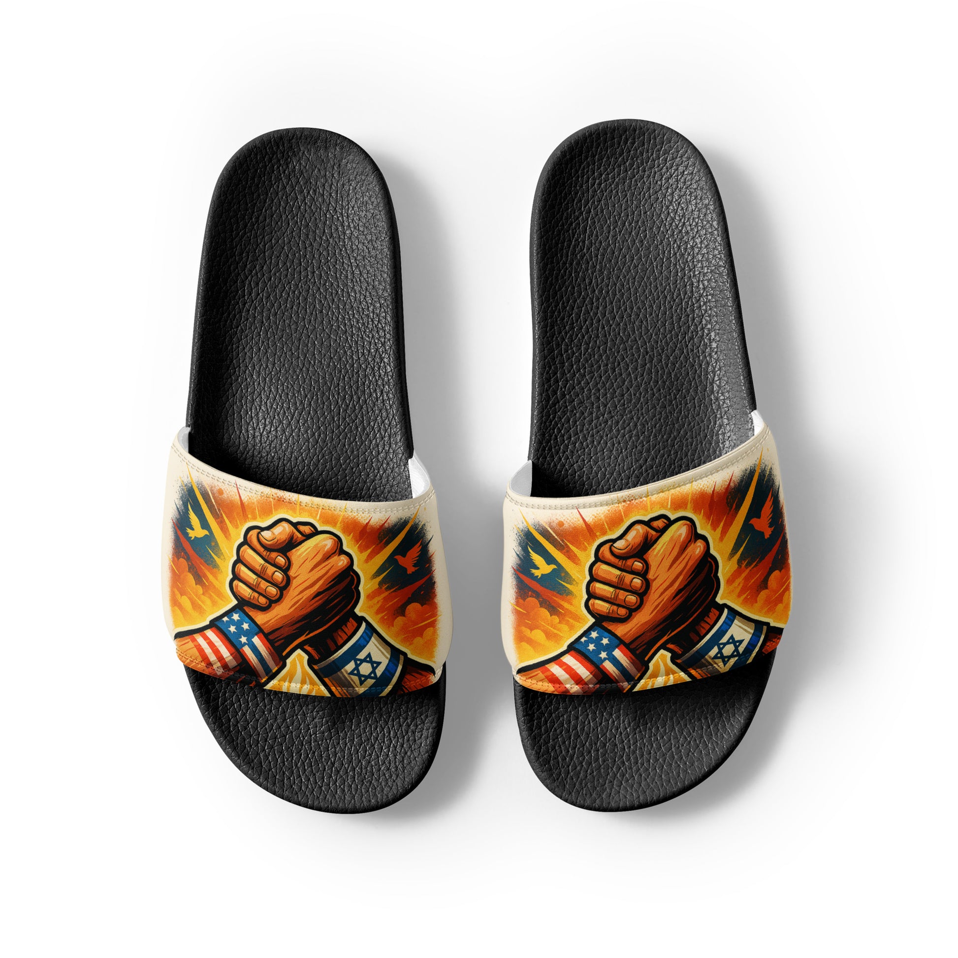 Strength Through Solidarity Men's Slides - American Zionist