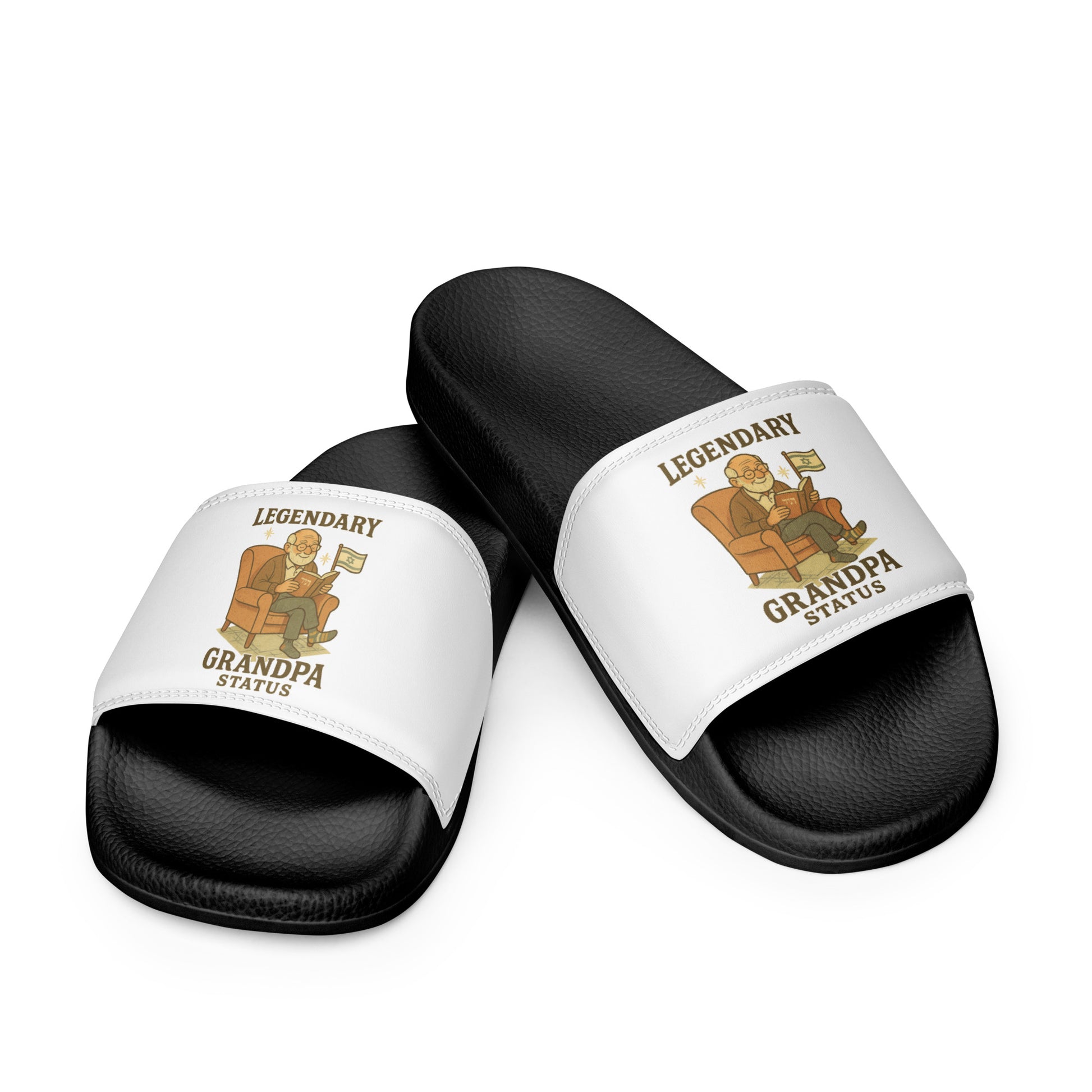 Legendary Grandpa Men's Slides - American Zionist