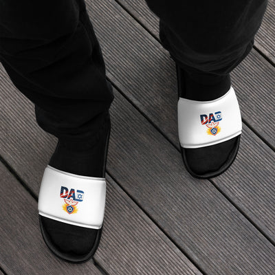 Patriotic Dad Men's Slides - American Zionist