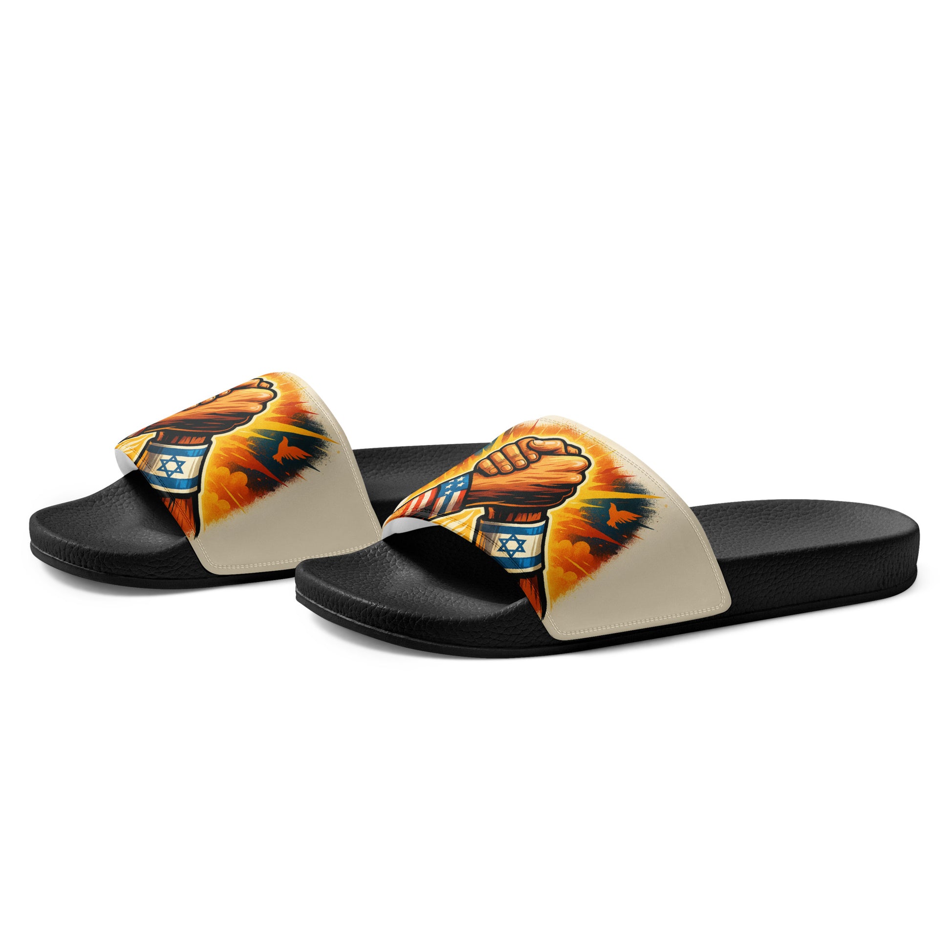 Strength Through Solidarity Men's Slides - American Zionist