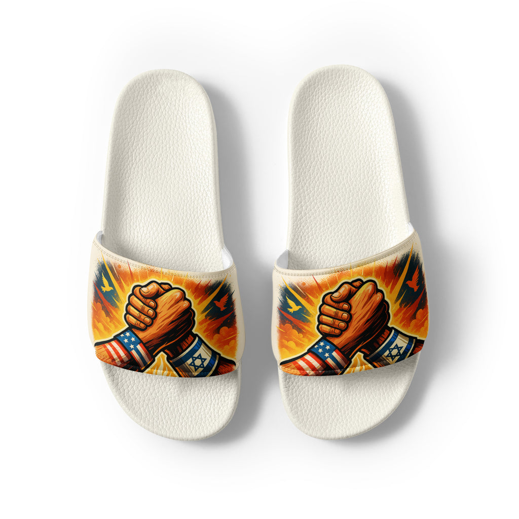 Strength Through Solidarity Men's Slides - American Zionist