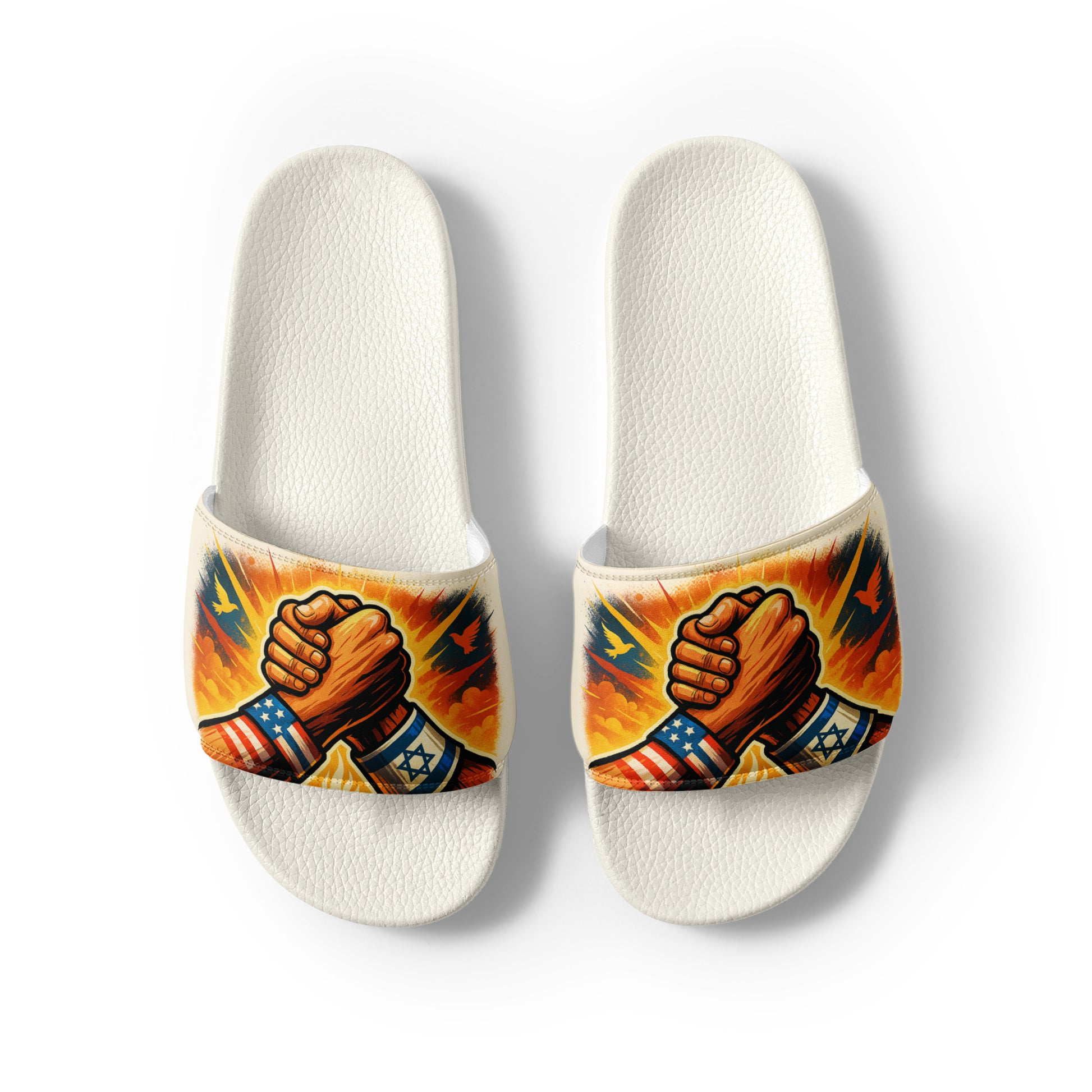 Strength Through Solidarity Men's Slides - American Zionist