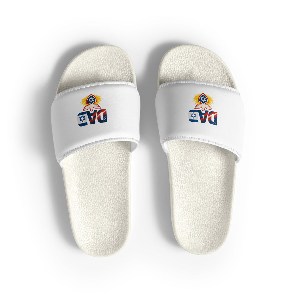 Patriotic Dad Men's Slides - American Zionist