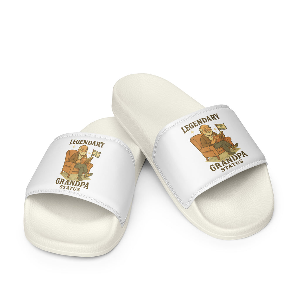 Legendary Grandpa Men's Slides - American Zionist