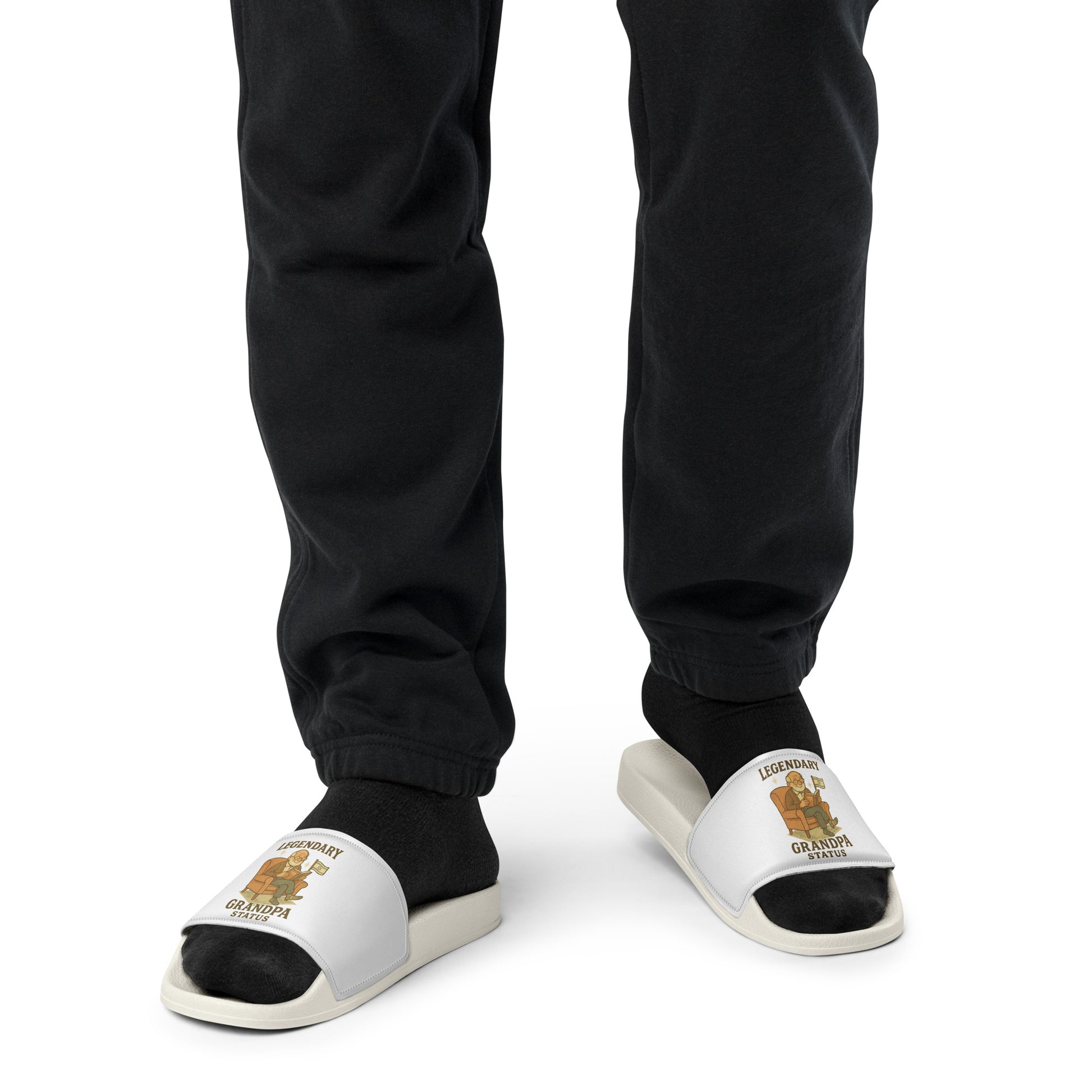 Legendary Grandpa Men's Slides - American Zionist