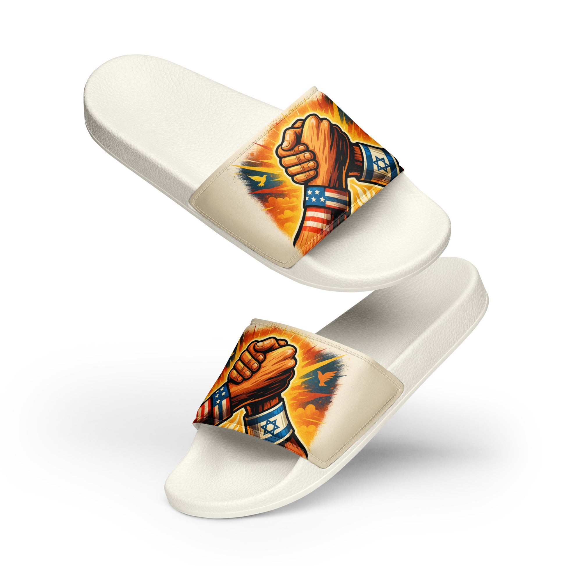 Strength Through Solidarity Men's Slides - American Zionist