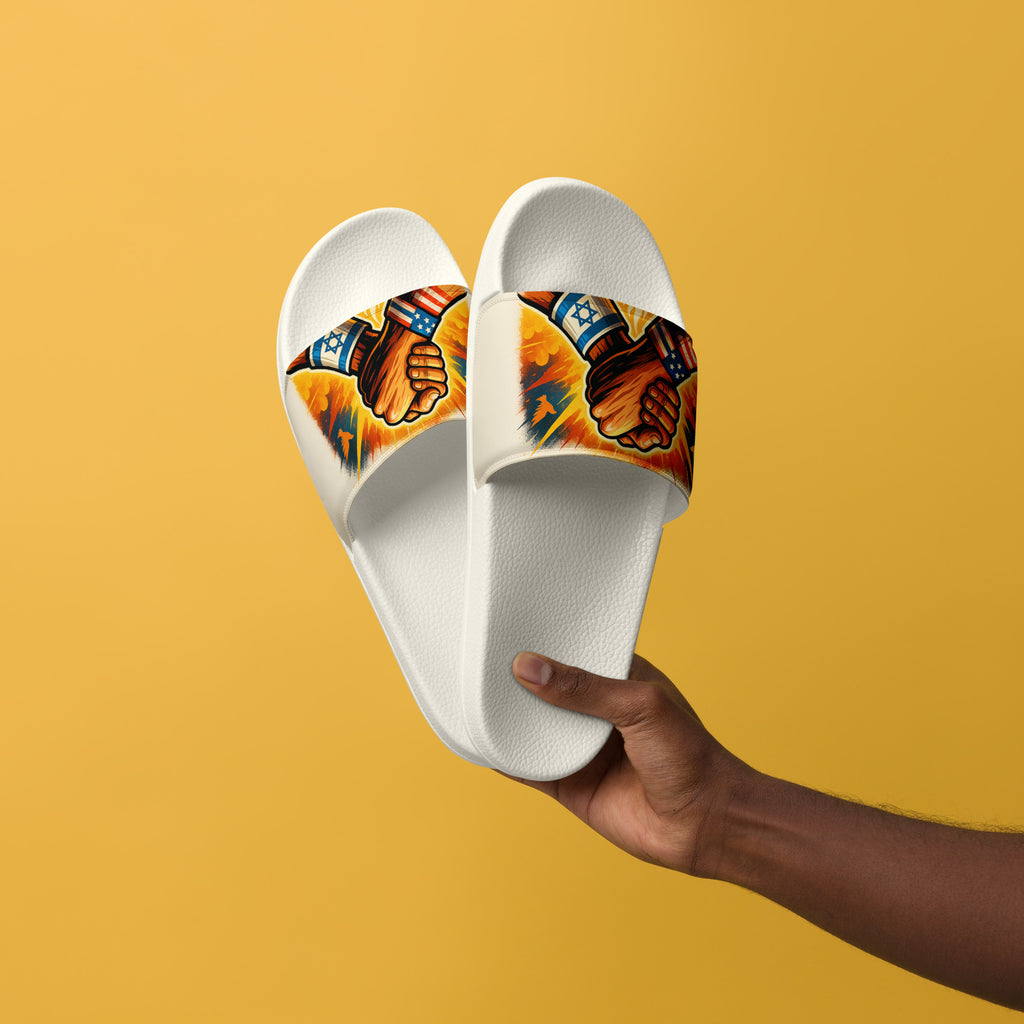 Strength Through Solidarity Men's Slides - American Zionist