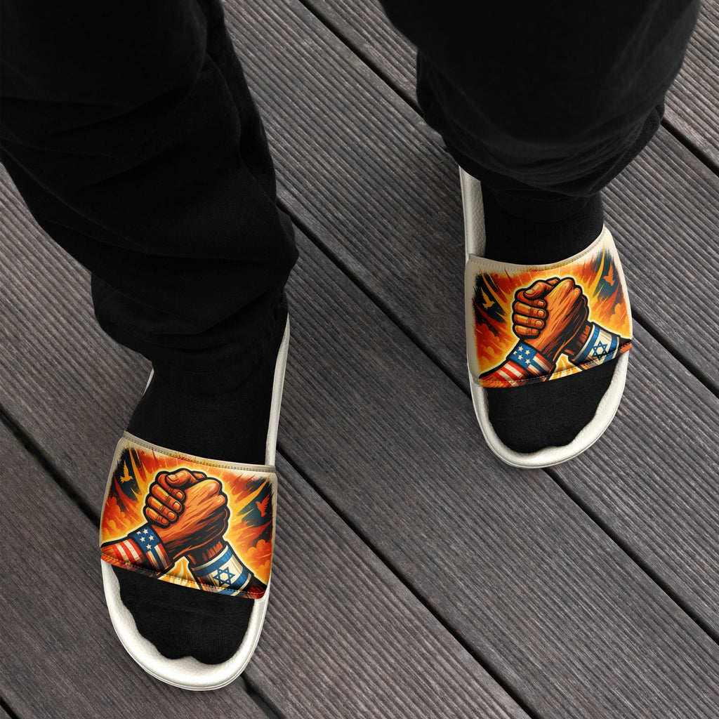 Strength Through Solidarity Men's Slides - American Zionist
