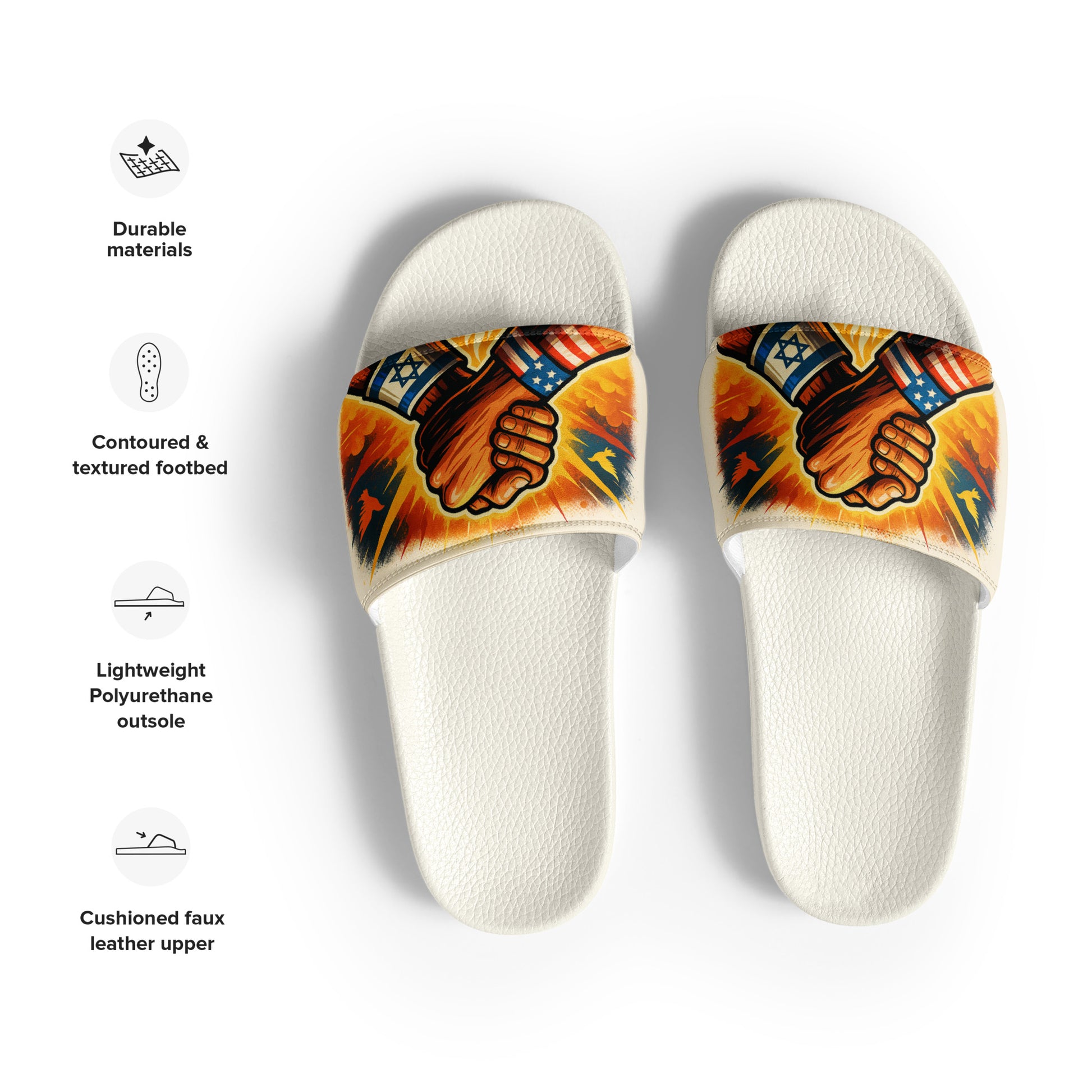 Strength Through Solidarity Men's Slides - American Zionist