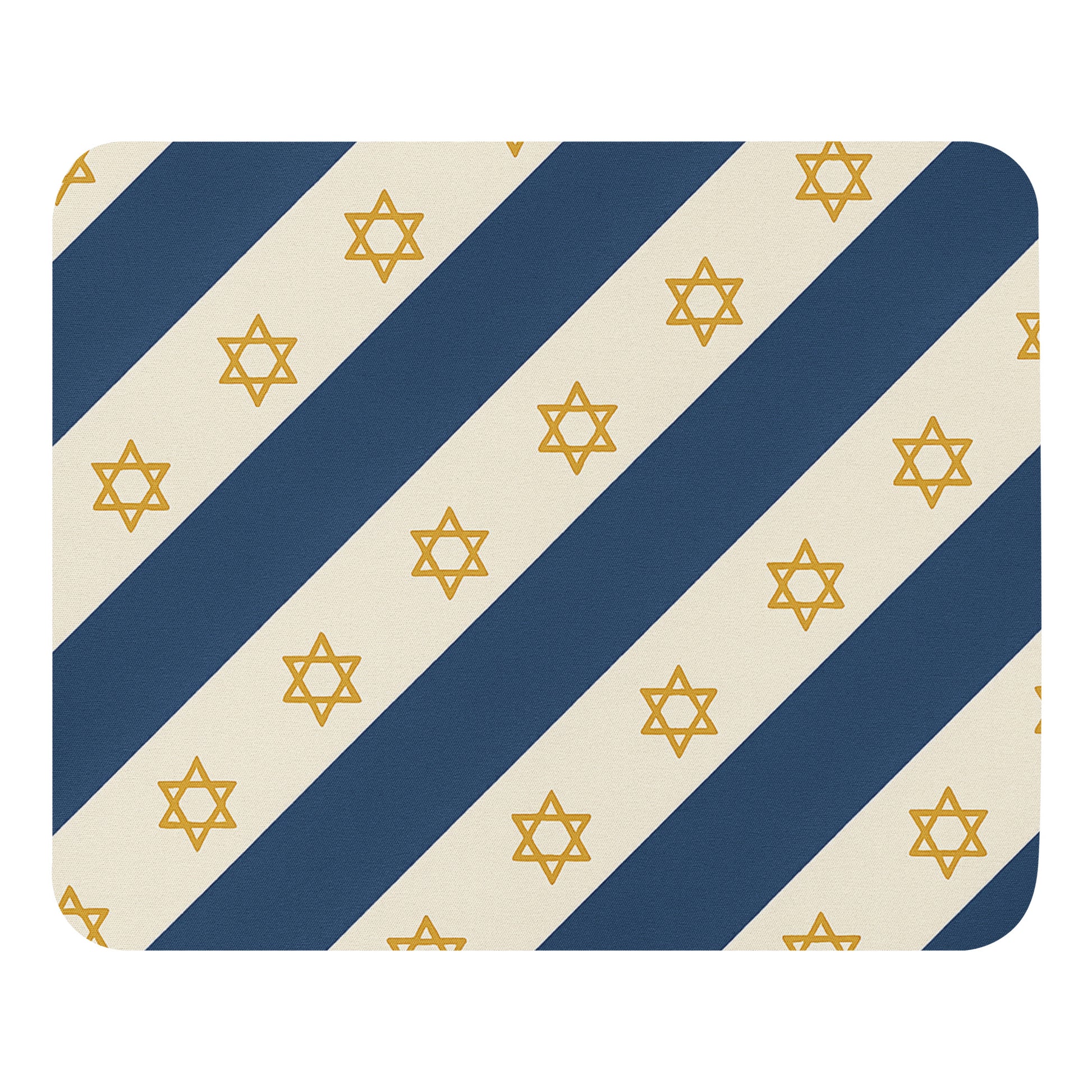 Israel Regalia Stripe Mouse Pad - American Zionist