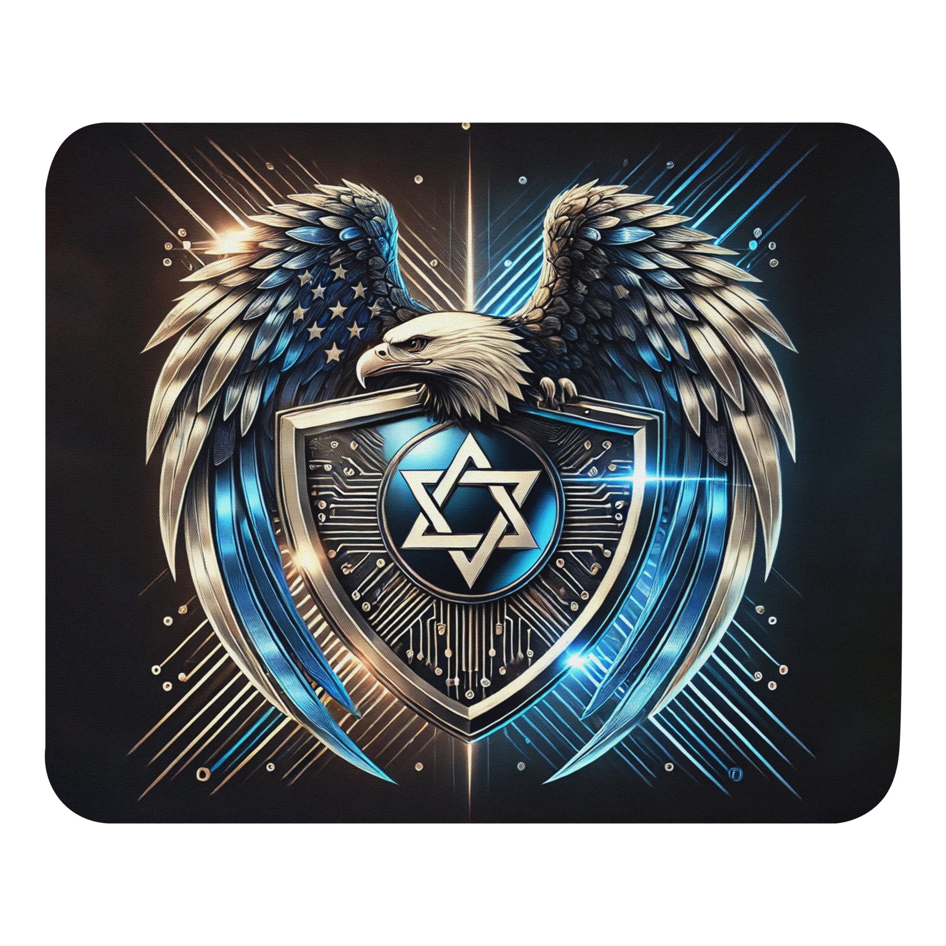 Wings of Zion Mouse Pad - American Zionist