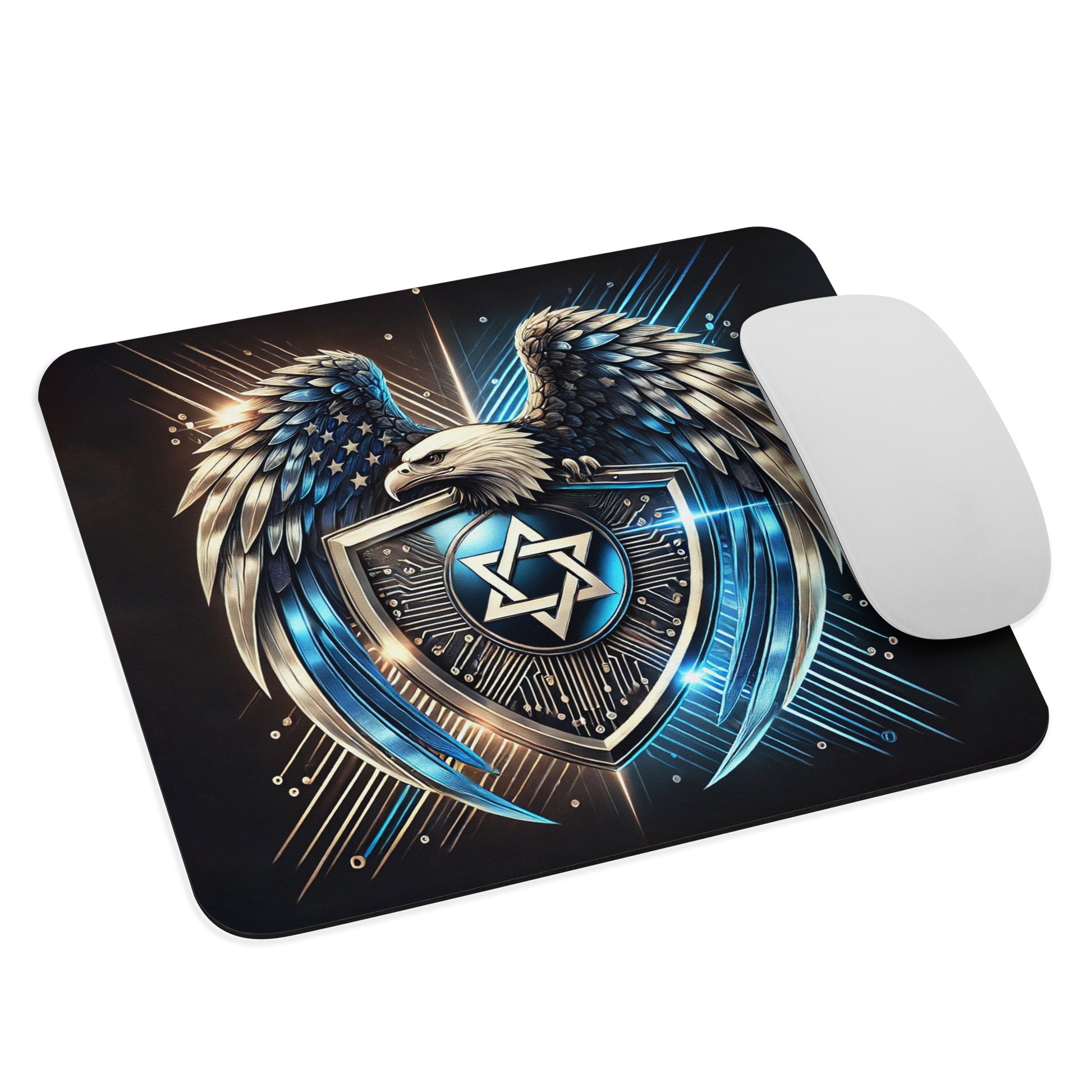 Wings of Zion Mouse Pad - American Zionist