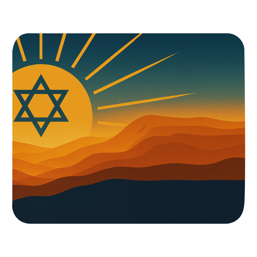 Promise at Dawn Mouse Pad - American Zionist