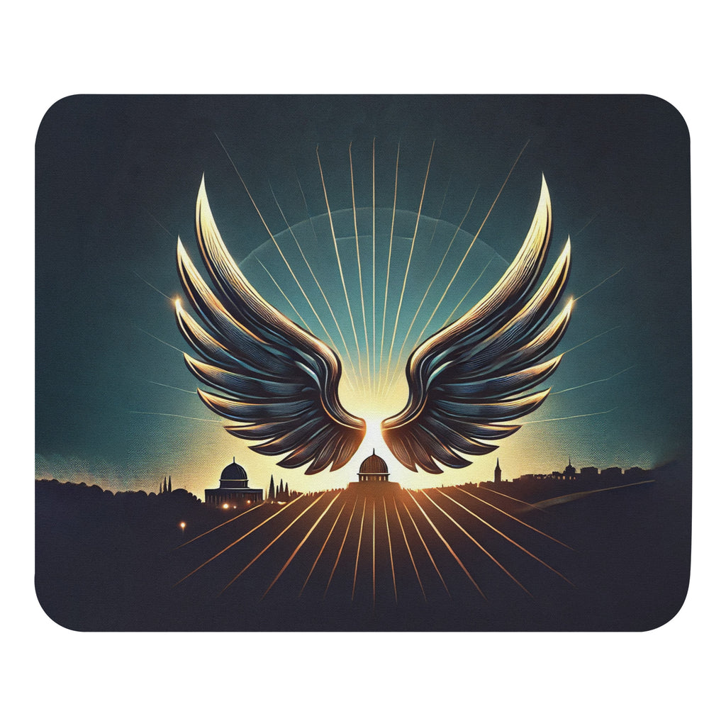 Sunrise Wings Mouse Pad - American Zionist