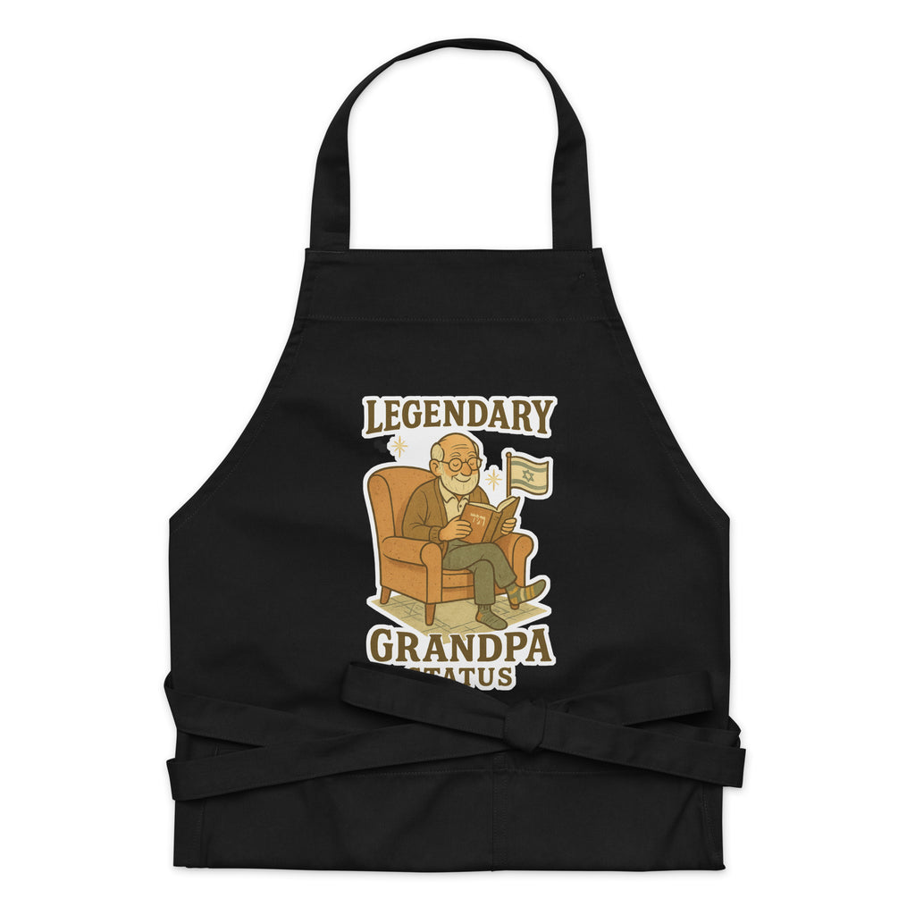 Legendary Grandpa Organic Cotton Apron - American Zionist
