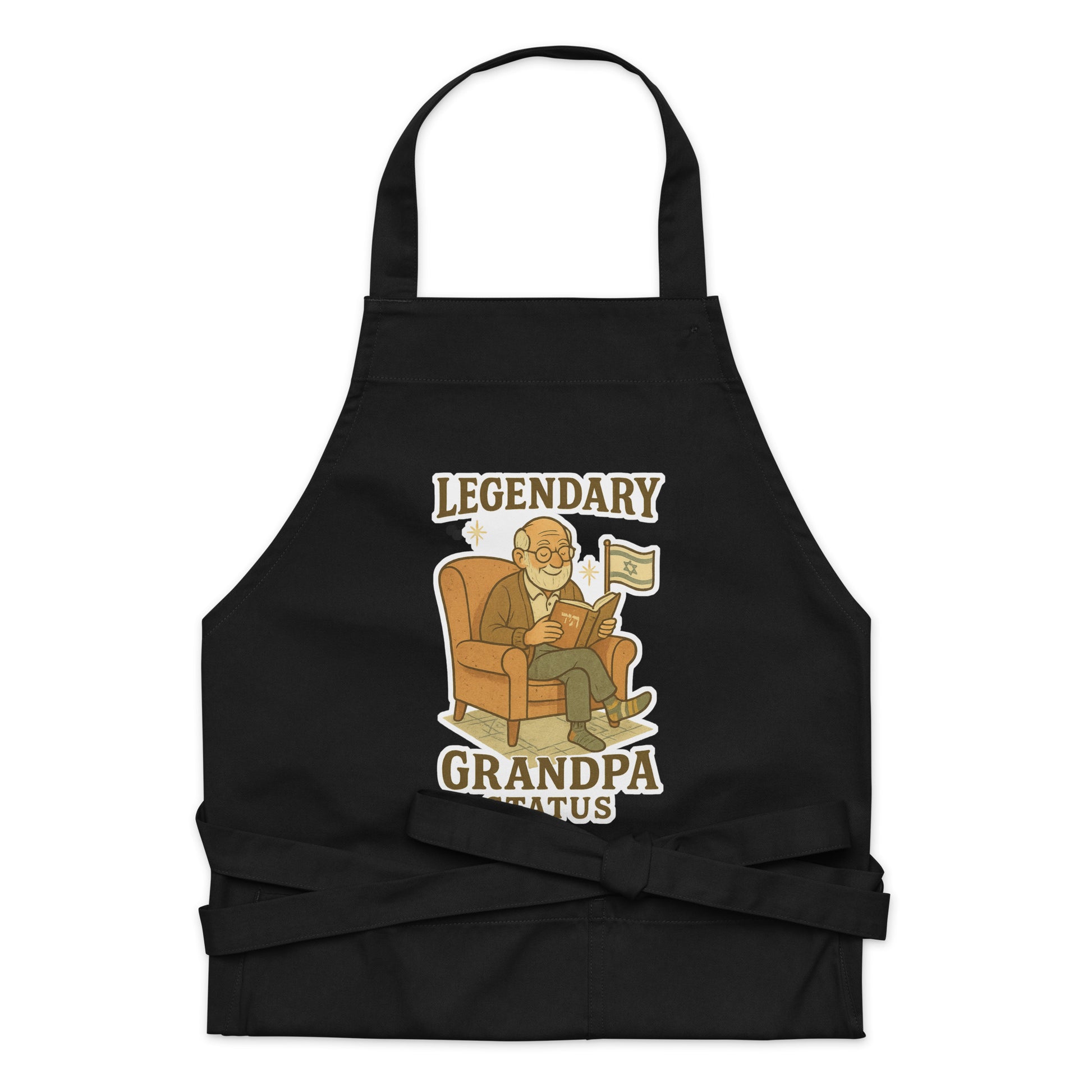 Legendary Grandpa Organic Cotton Apron - American Zionist