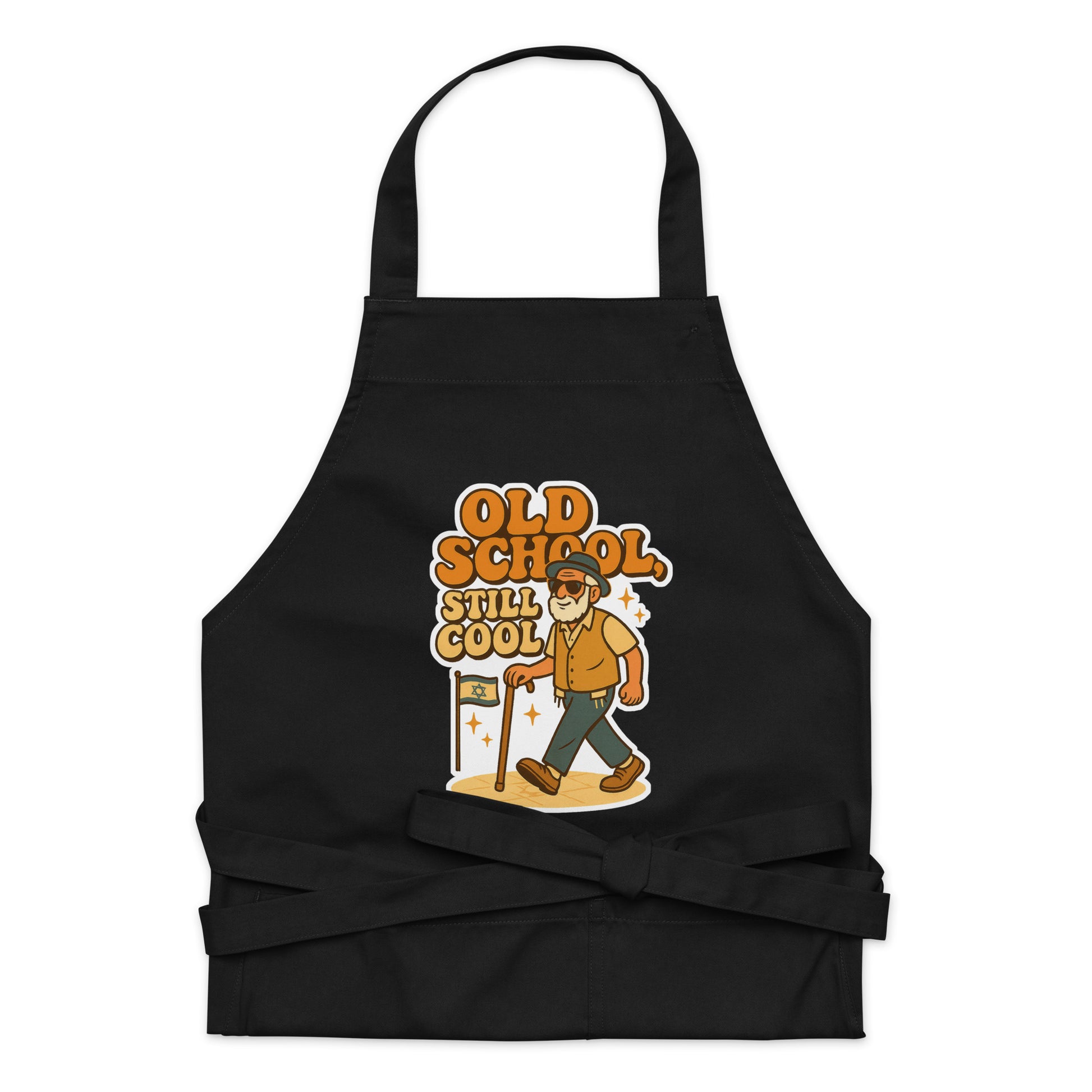 Old School Grandpa Organic Cotton Apron - American Zionist