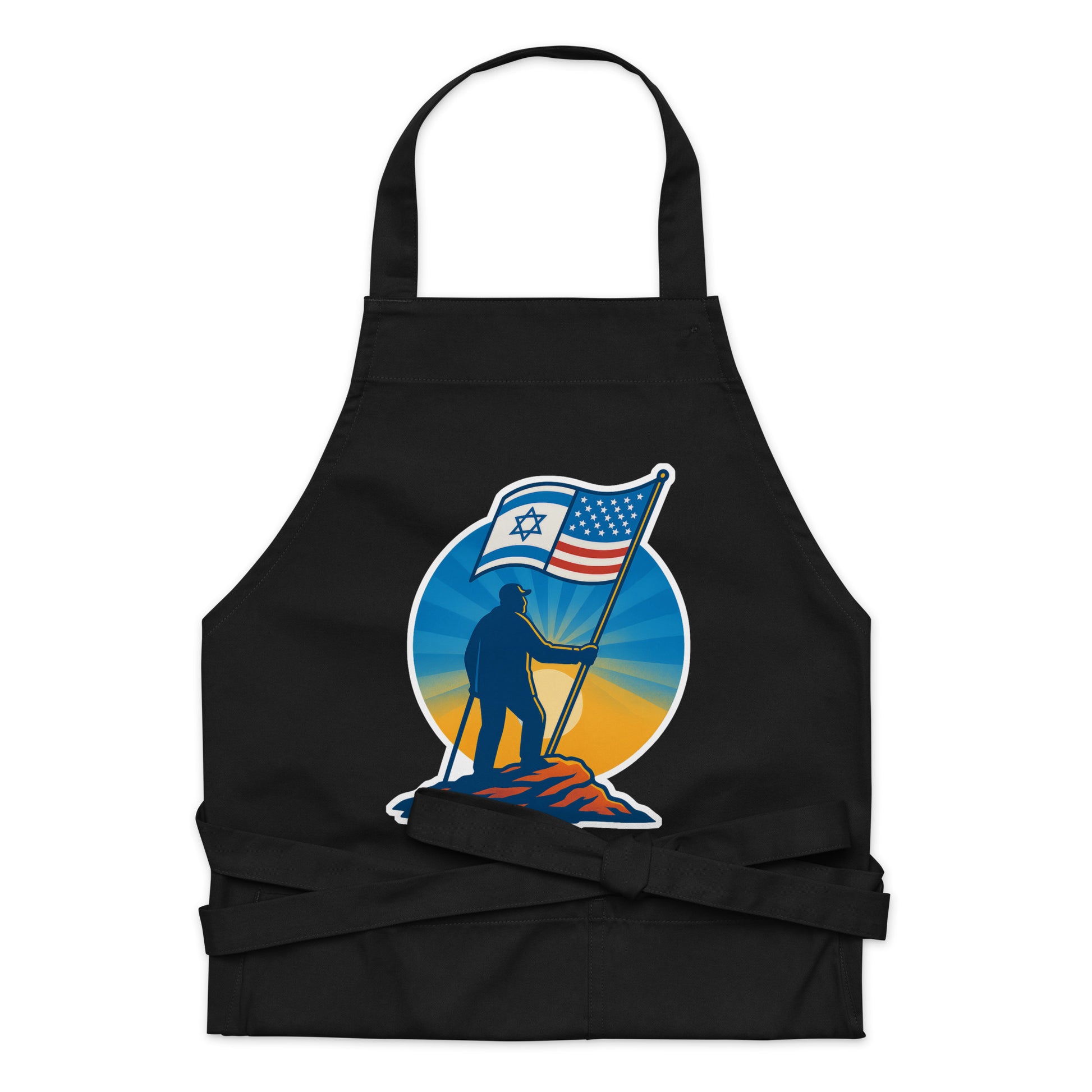 Grandpa Stands Tall Organic Cotton Apron - American Zionist