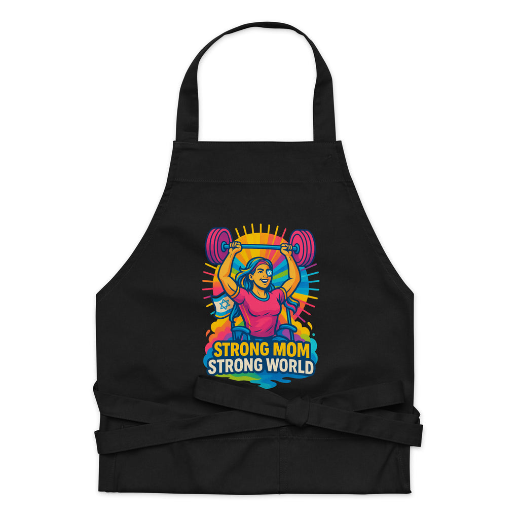 Strong Mom Organic Cotton Apron - American Zionist